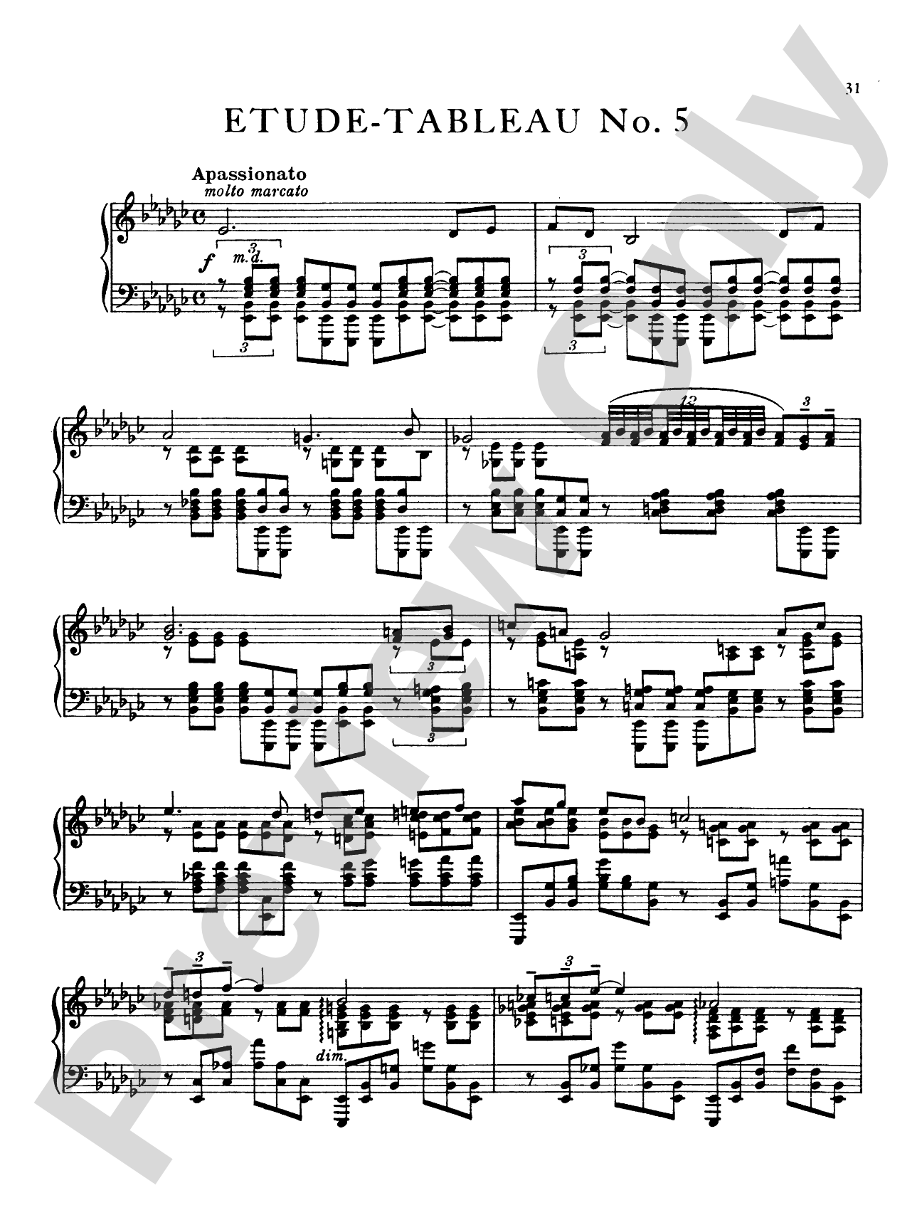 Rachmaninoff: Etudes Tableaux, Op. 39