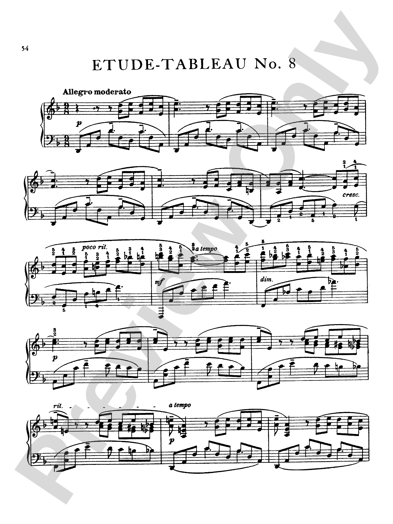 Rachmaninoff: Etudes Tableaux, Op. 39