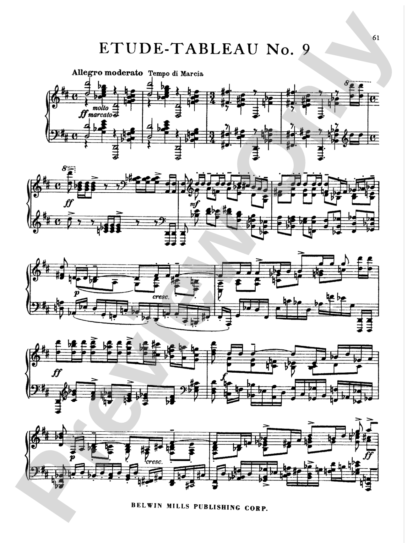 Rachmaninoff: Etudes Tableaux, Op. 39