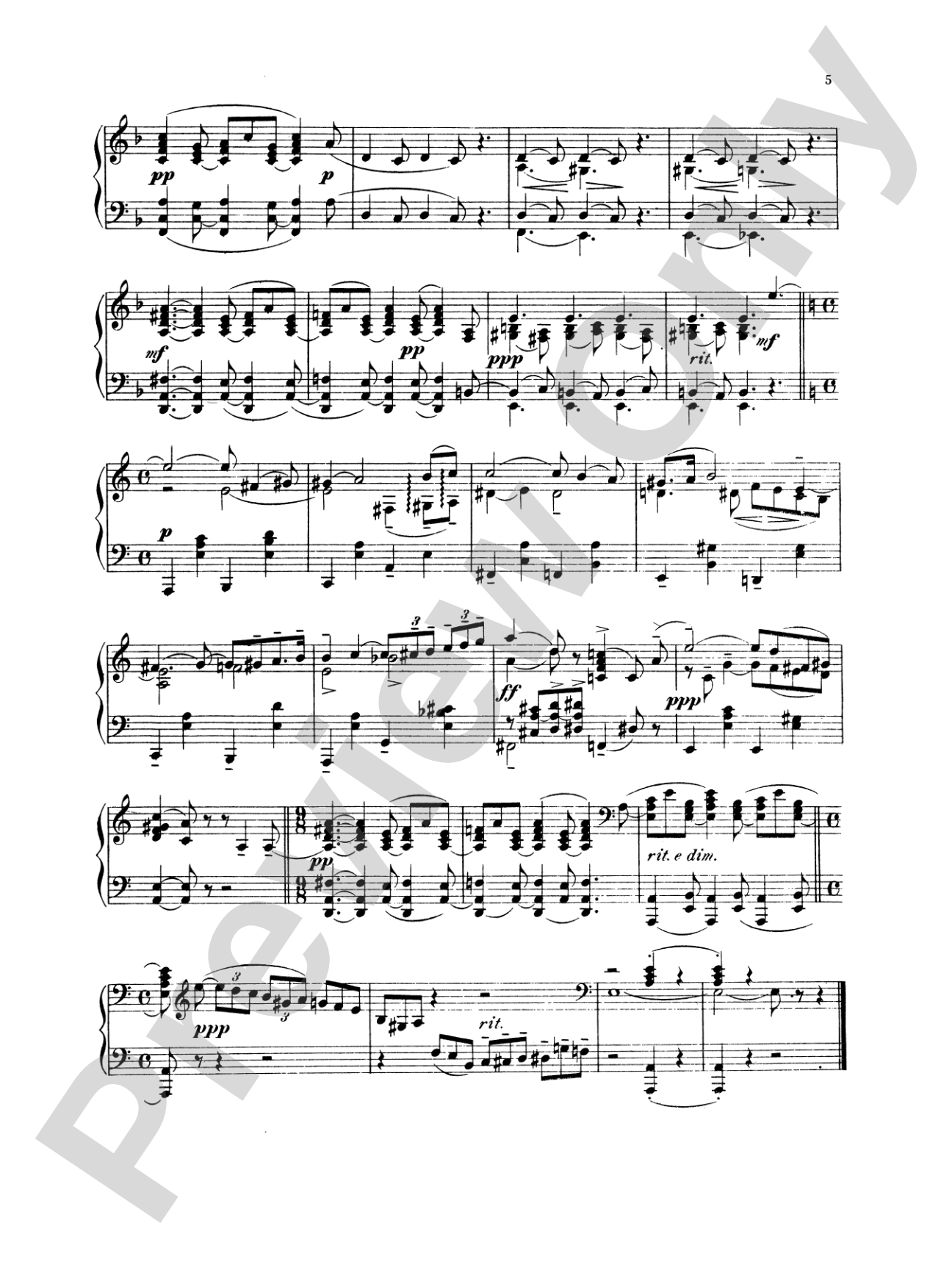 Rachmaninoff: Piano Pieces, Op. 10: Piano Book