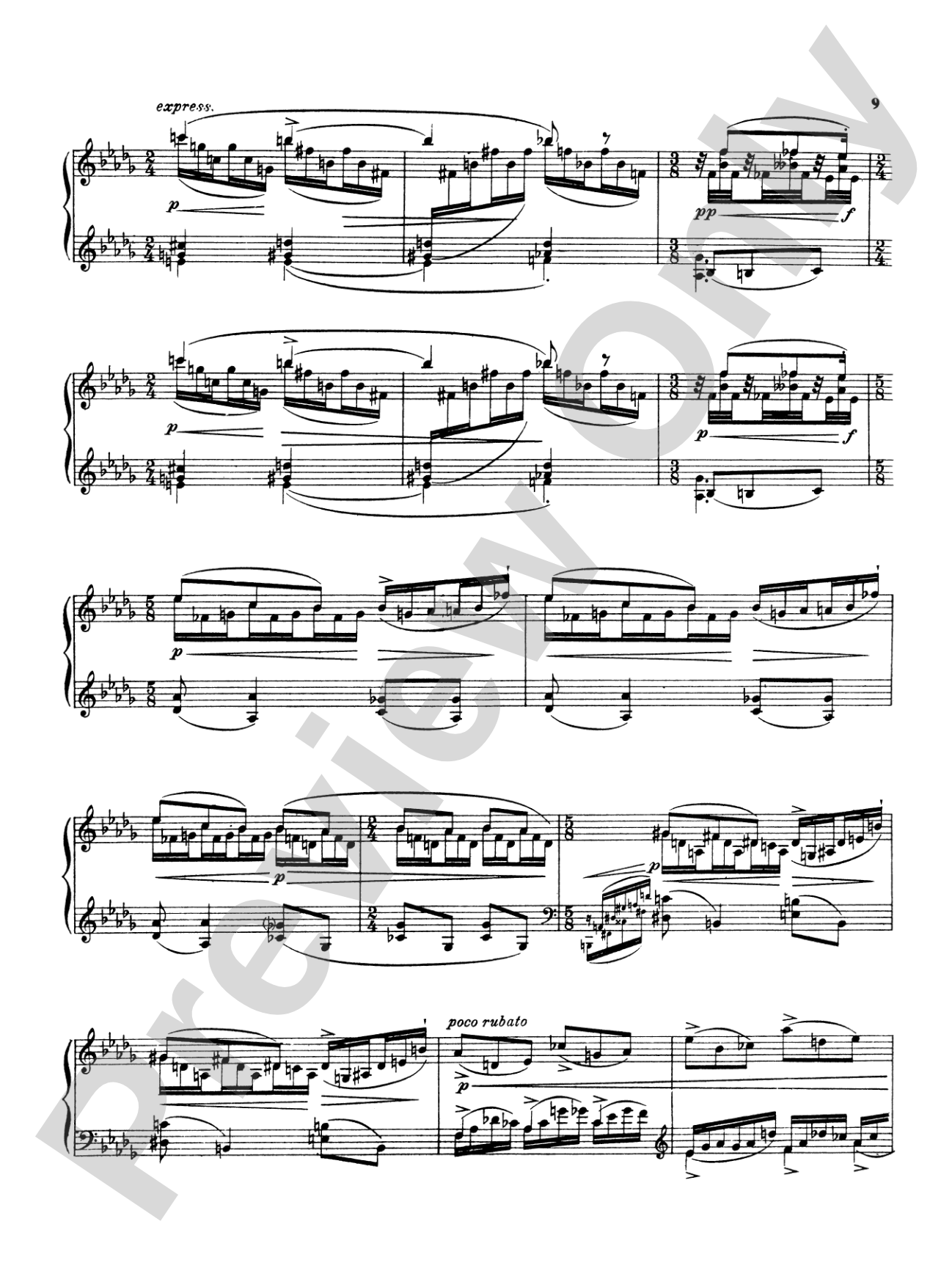 Ravel: An Album for Piano Solo: Piano Book