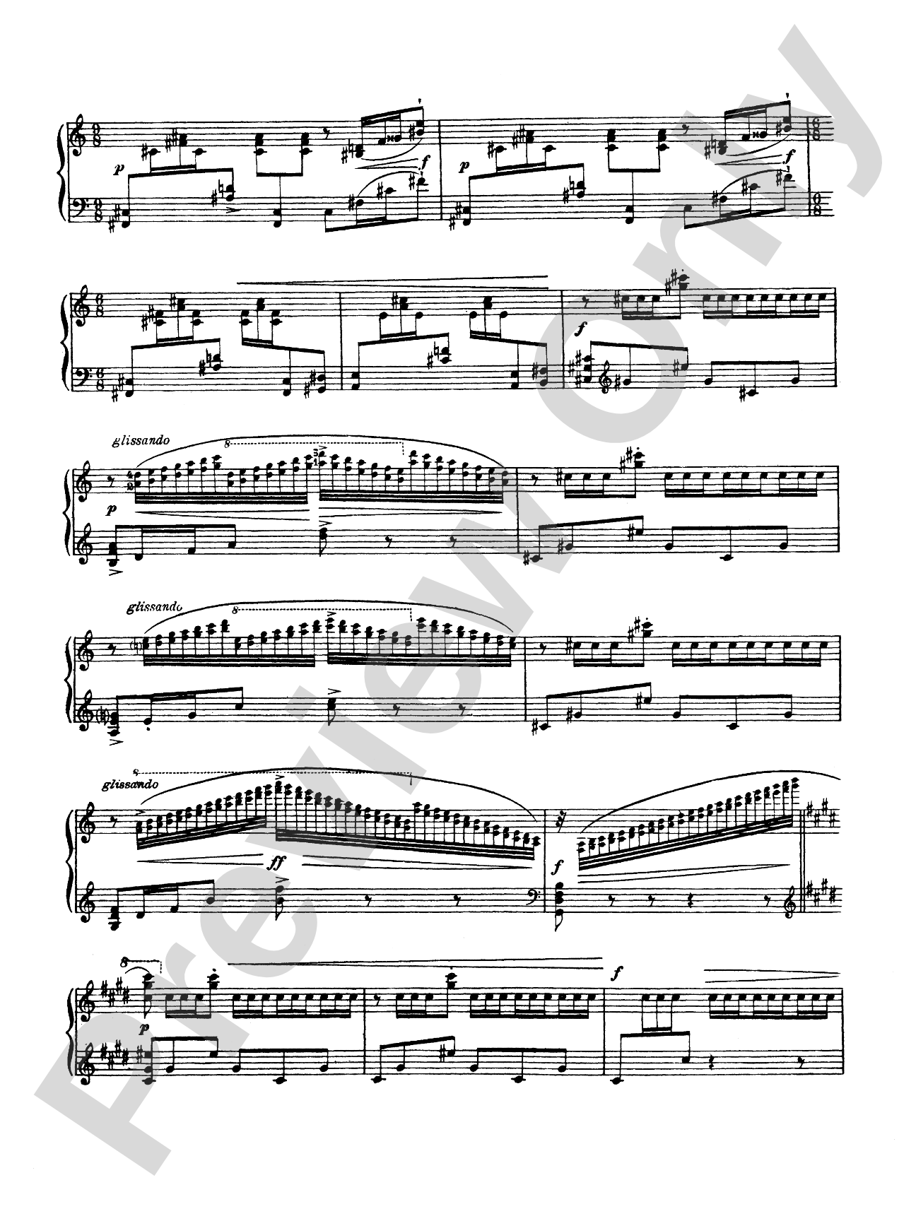 Ravel: Alborada Del Gracioso from Miroirs: Piano