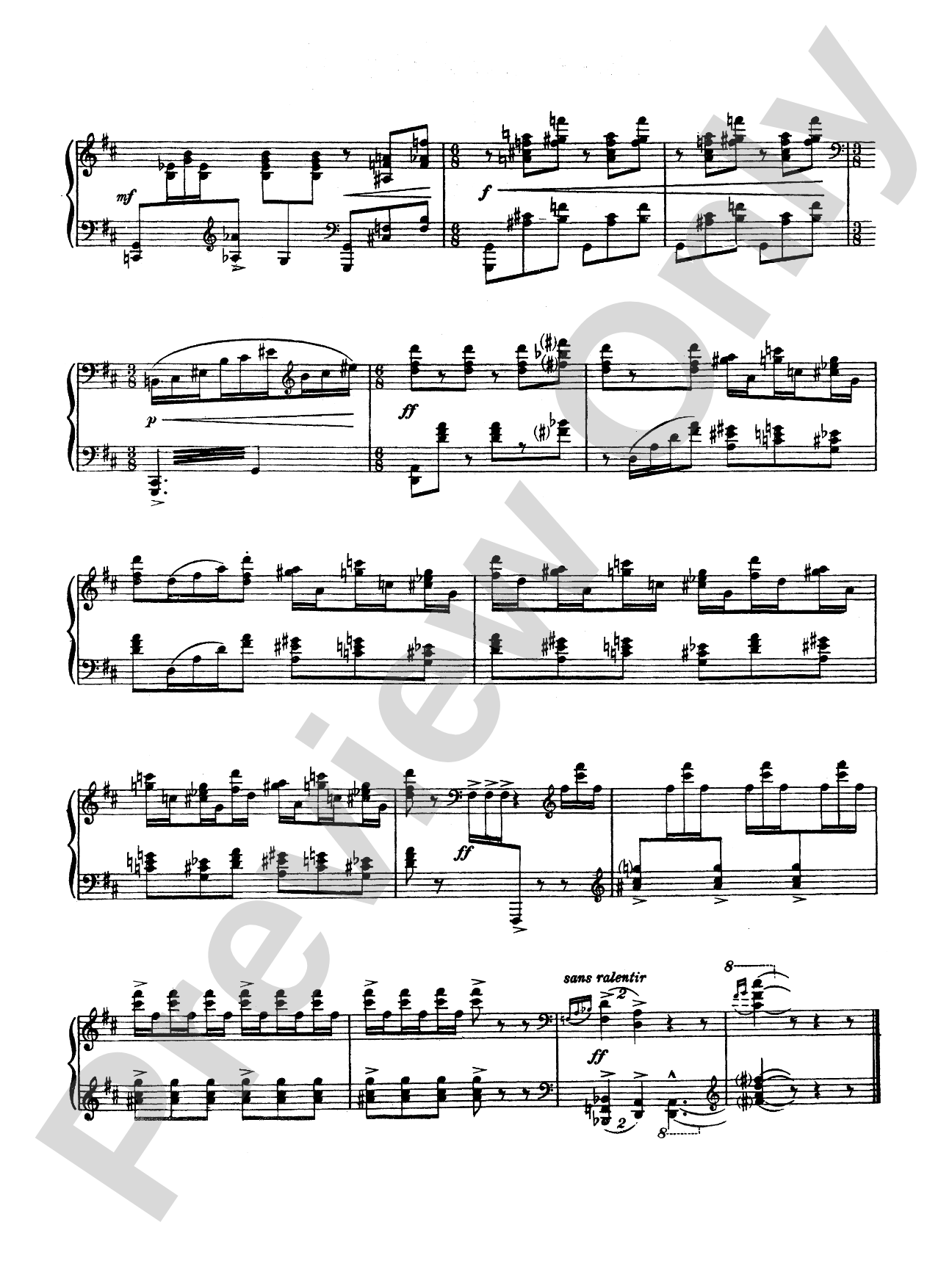Ravel: Alborada Del Gracioso from Miroirs: Piano