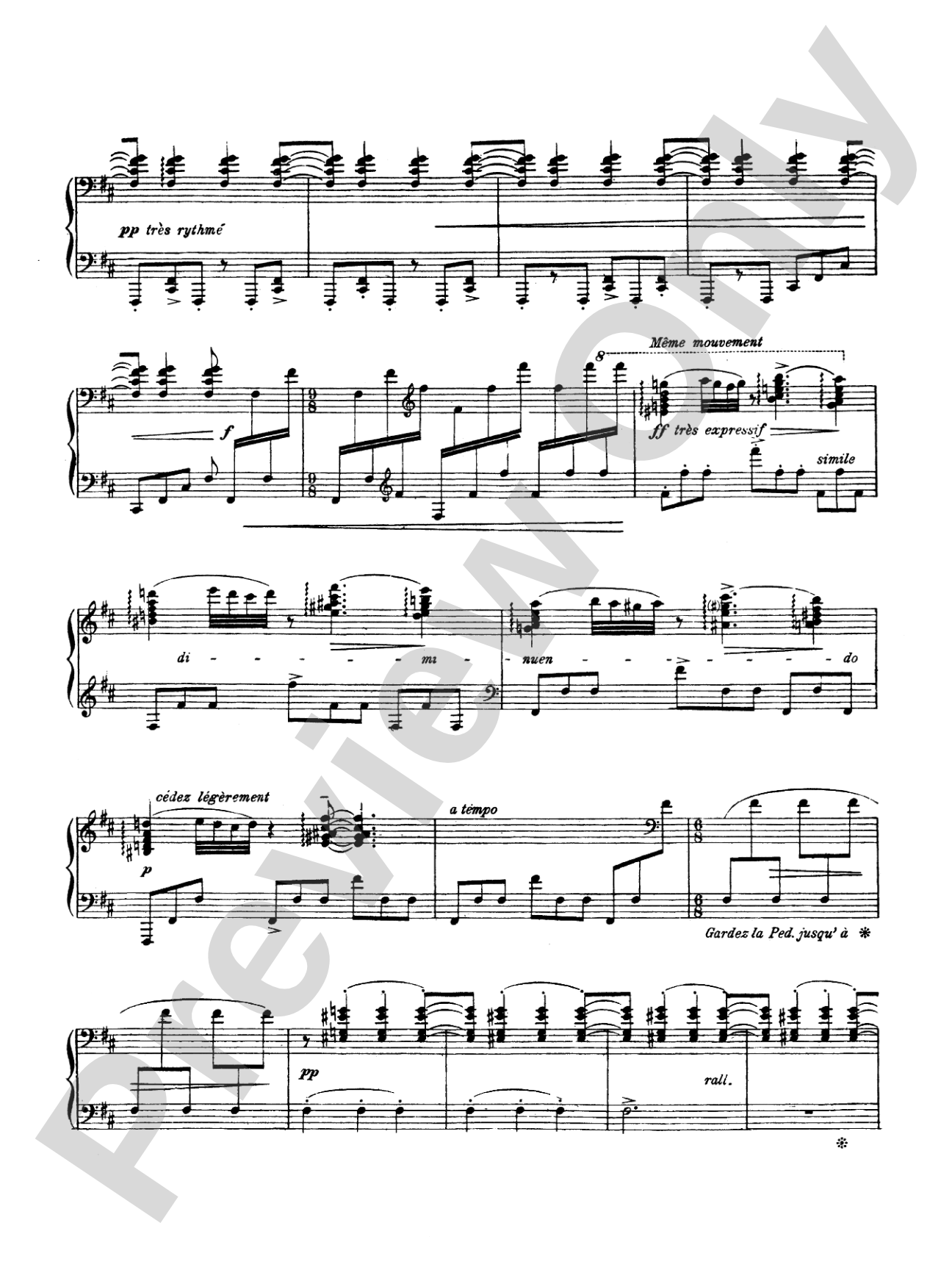 Ravel: Alborada Del Gracioso from Miroirs: Piano