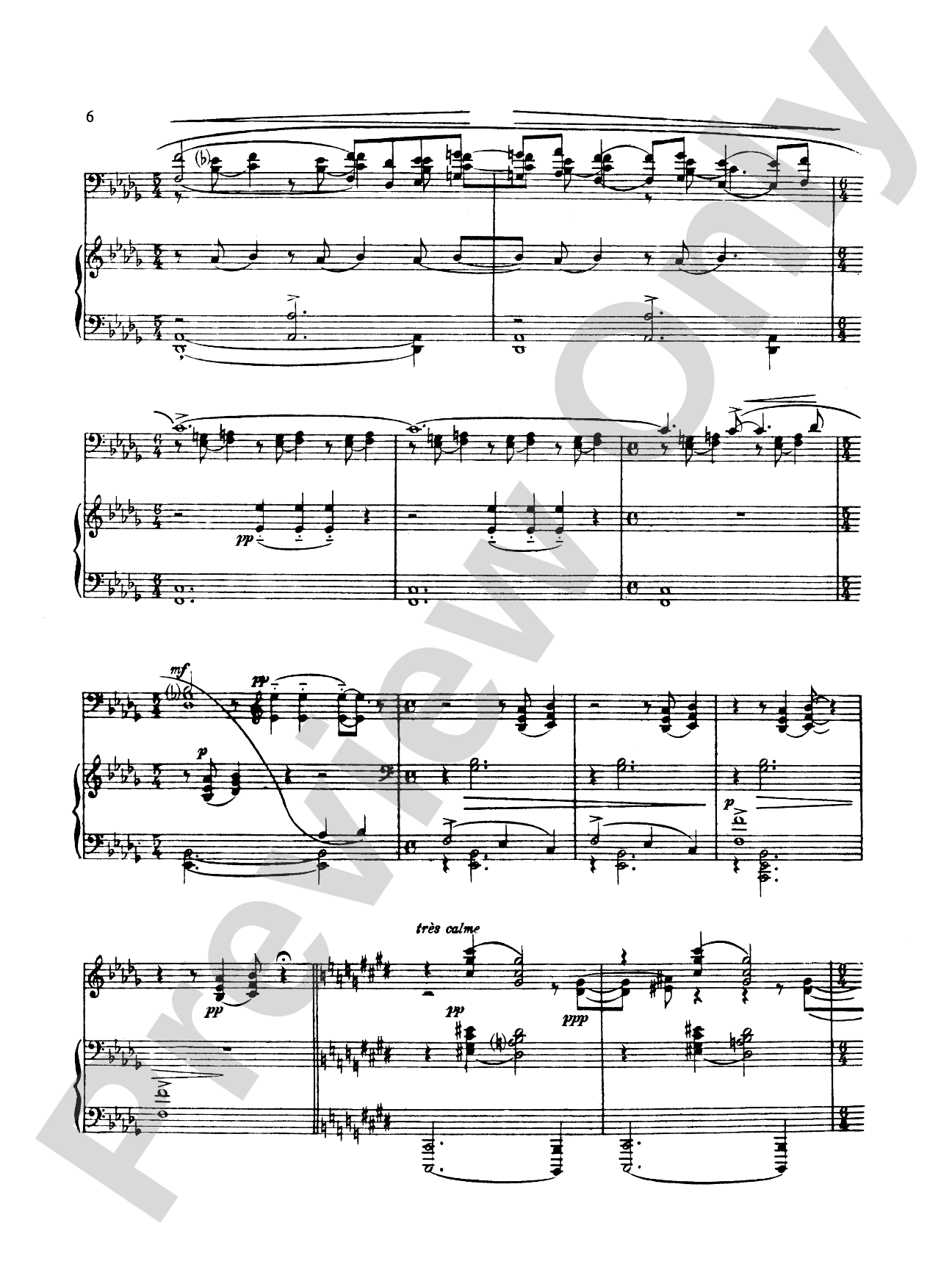 Ravel: La Vallée des Cloches: Piano