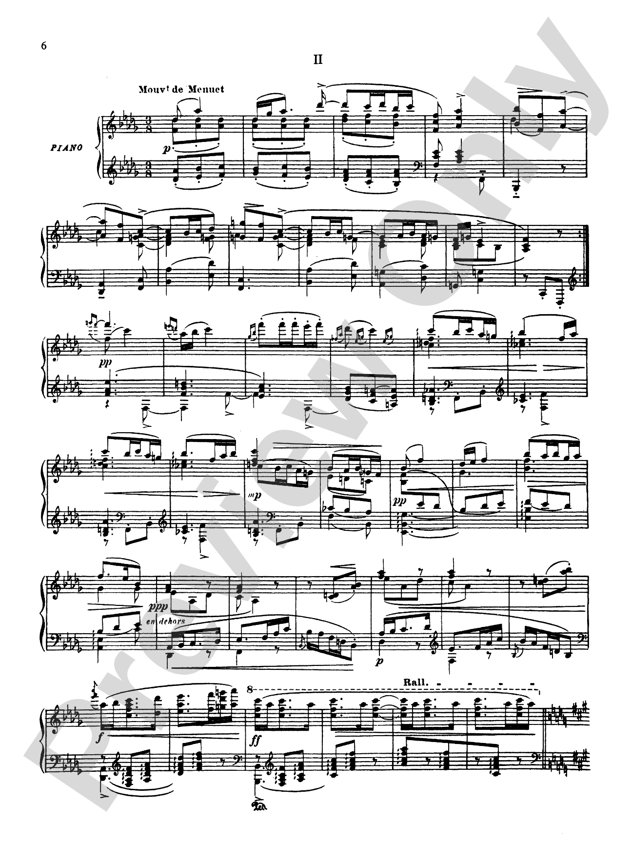 Ravel: Sonatina: Piano