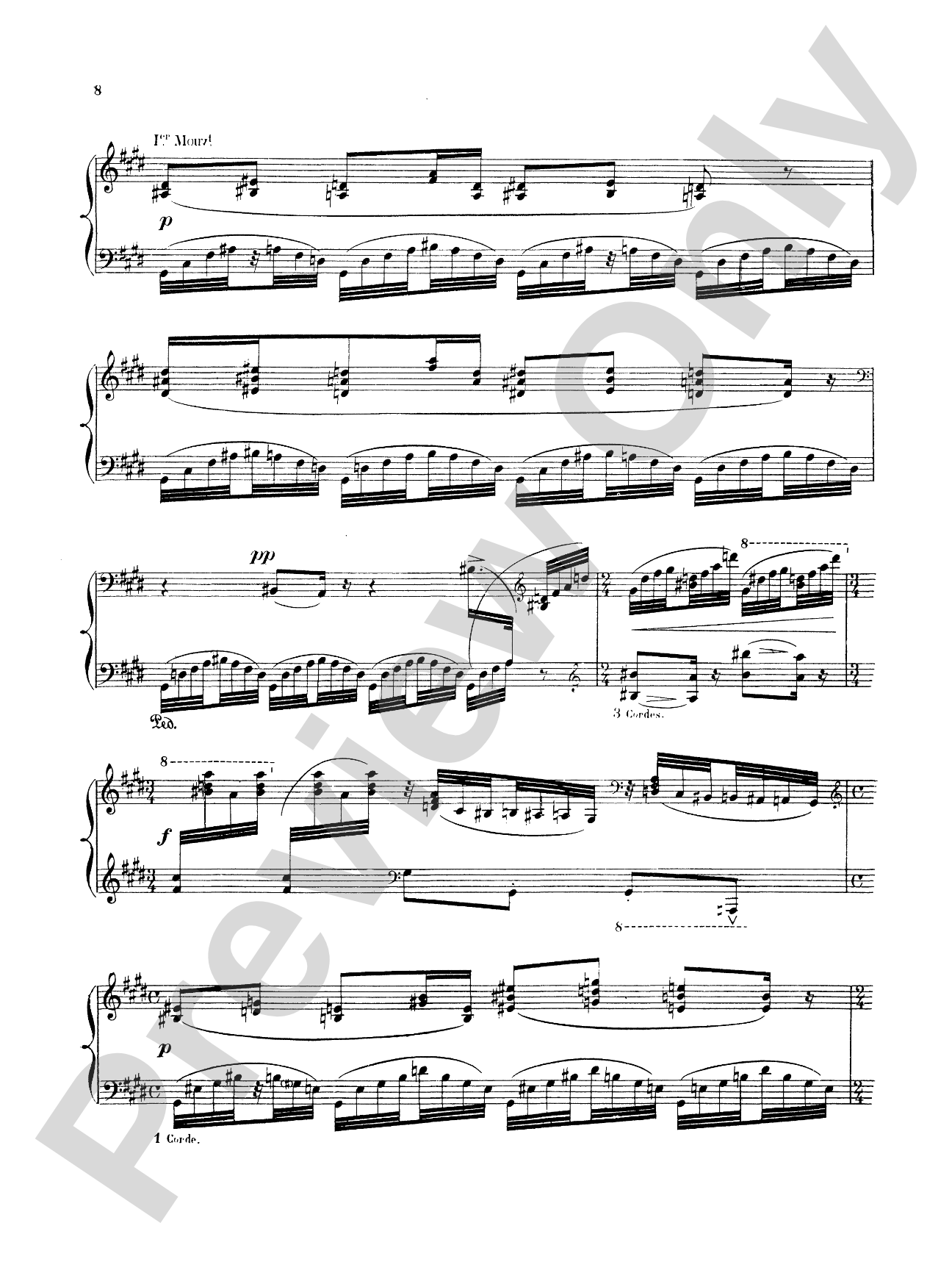 Ravel: Jeux d'eau: Piano