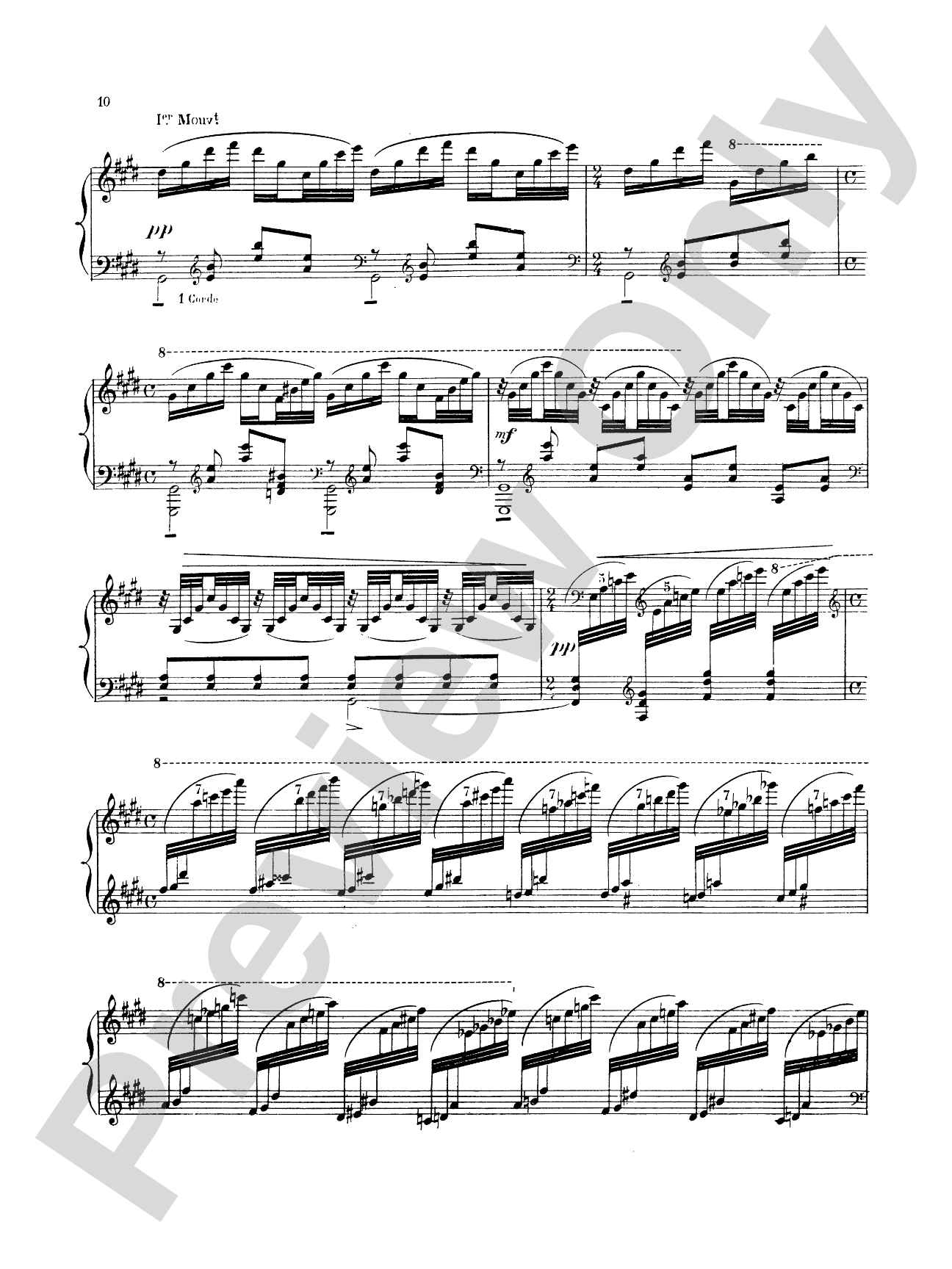 Ravel: Jeux d'eau: Piano