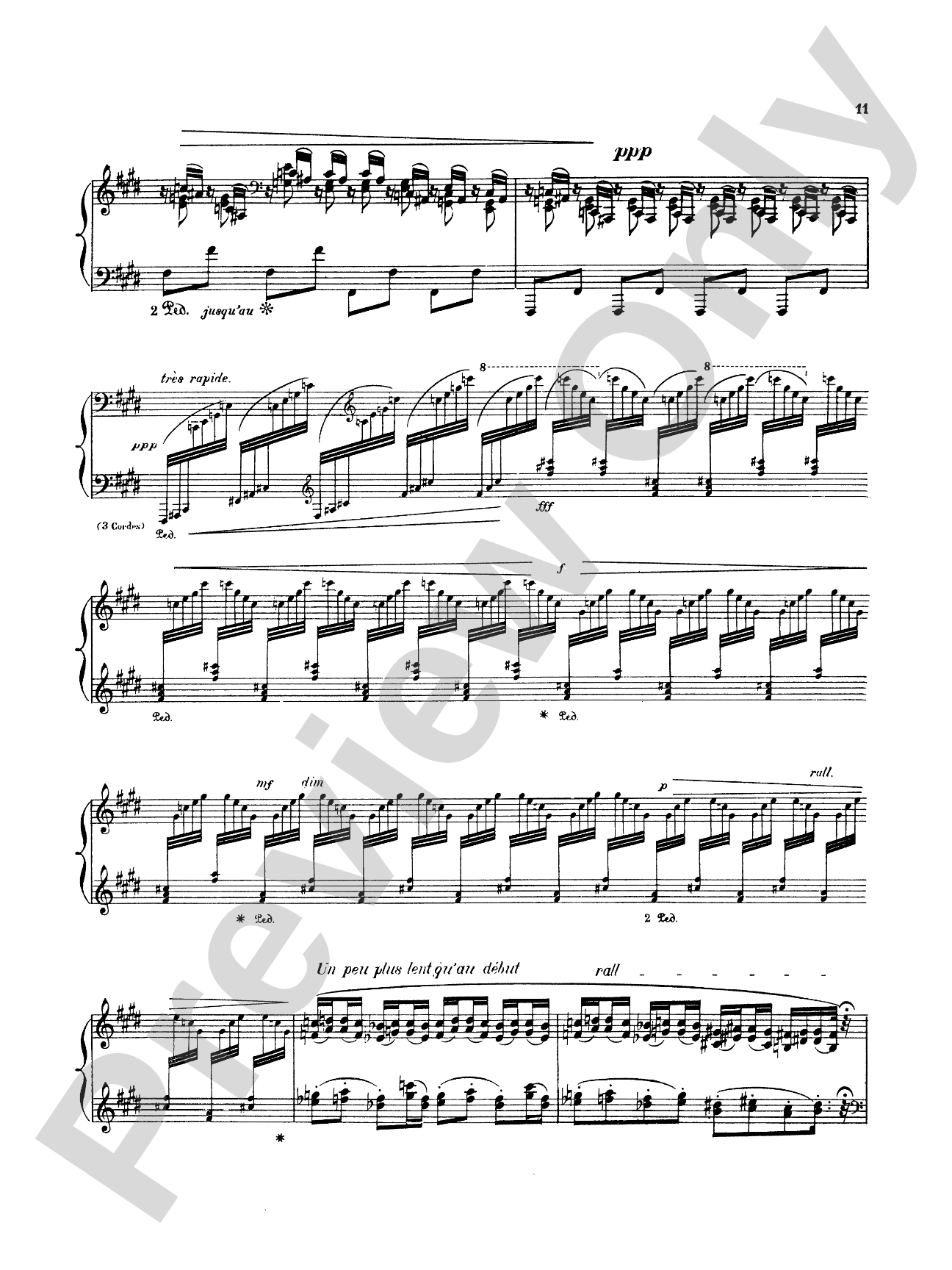 Ravel: Jeux d'eau: Piano