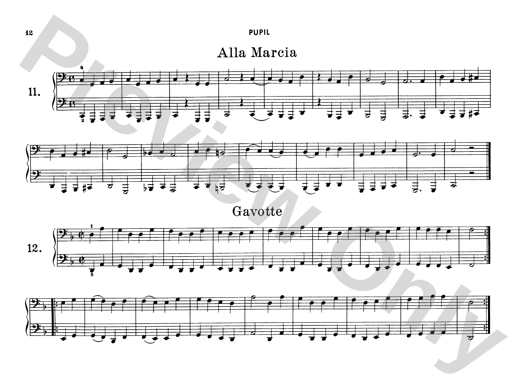 Ruthardt: Teacher and Pupil: Piano Duet (1 Piano, 4 Hands) Comb Bound Book