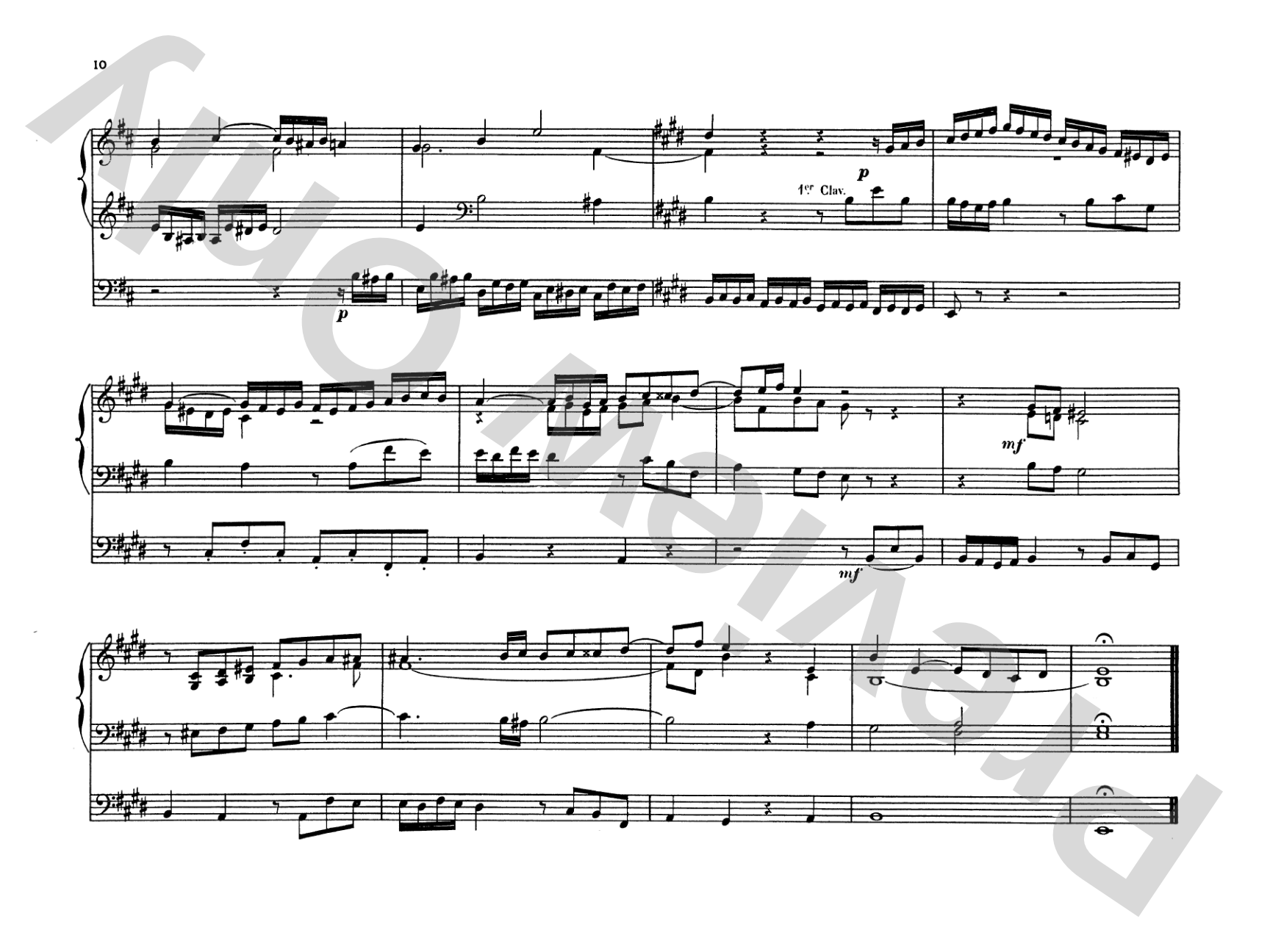 Saint-Saëns: Three Preludes and Fugues, Op. 99: Organ Comb Bound Book