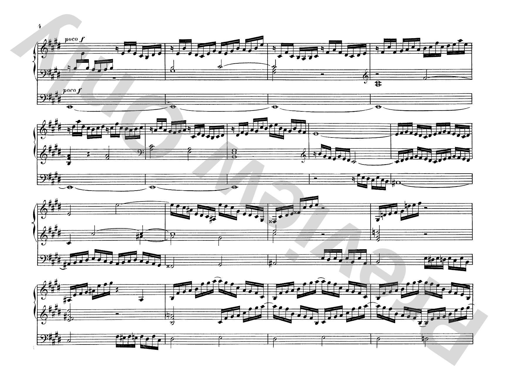 Saint-Saëns: Three Preludes and Fugues, Op. 99: Organ Comb Bound Book