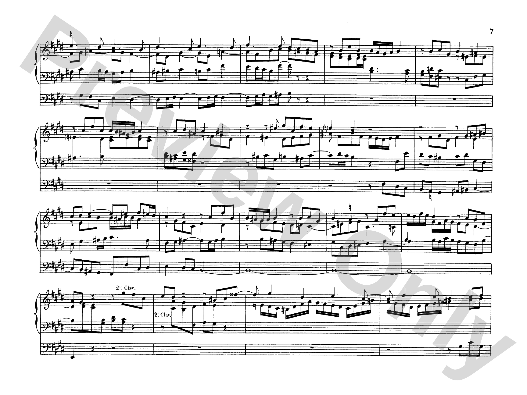 Saint-Saëns: Three Preludes and Fugues, Op. 99: Organ Comb Bound Book