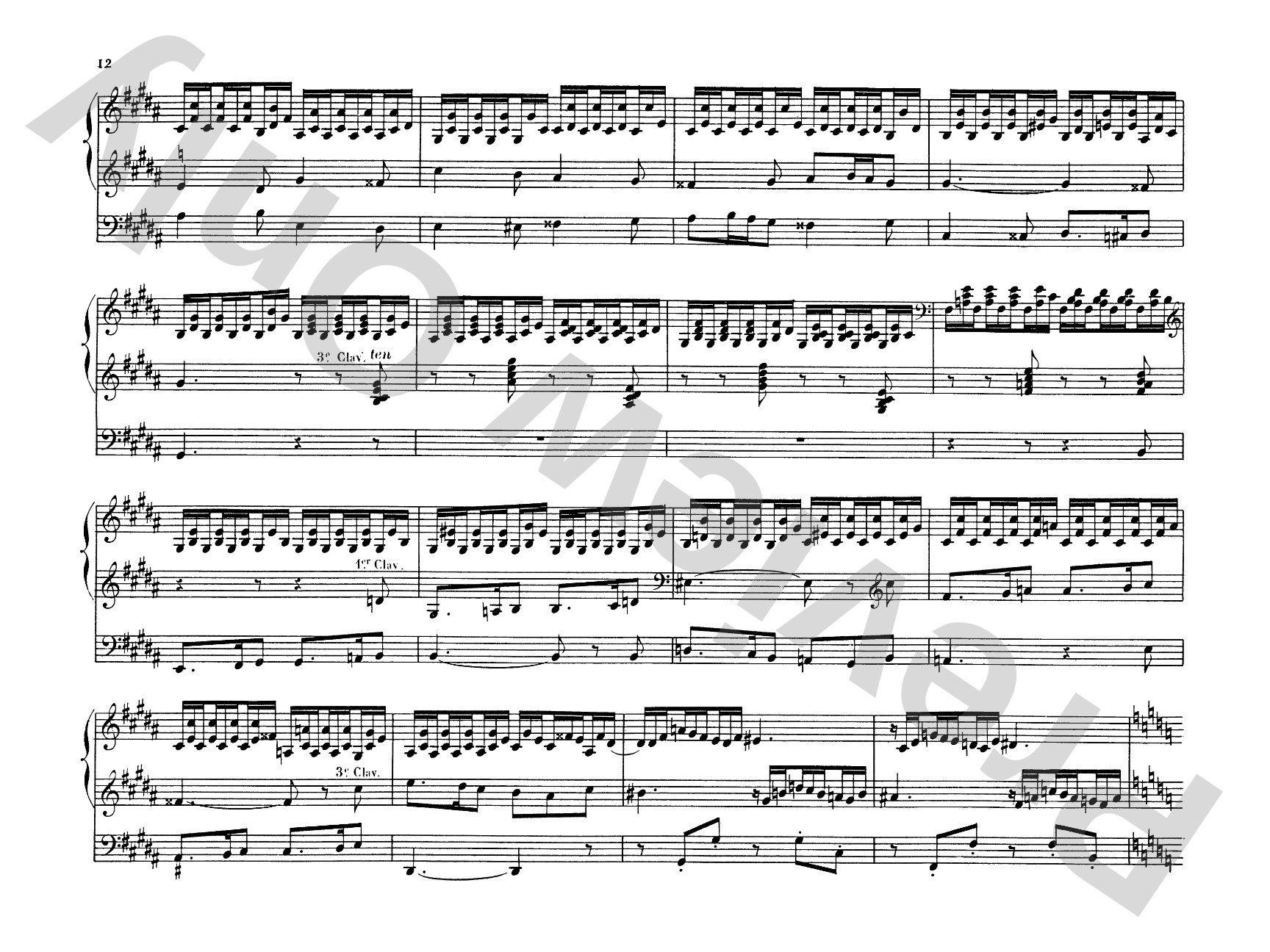 Saint-Saëns: Three Preludes and Fugues, Op. 99