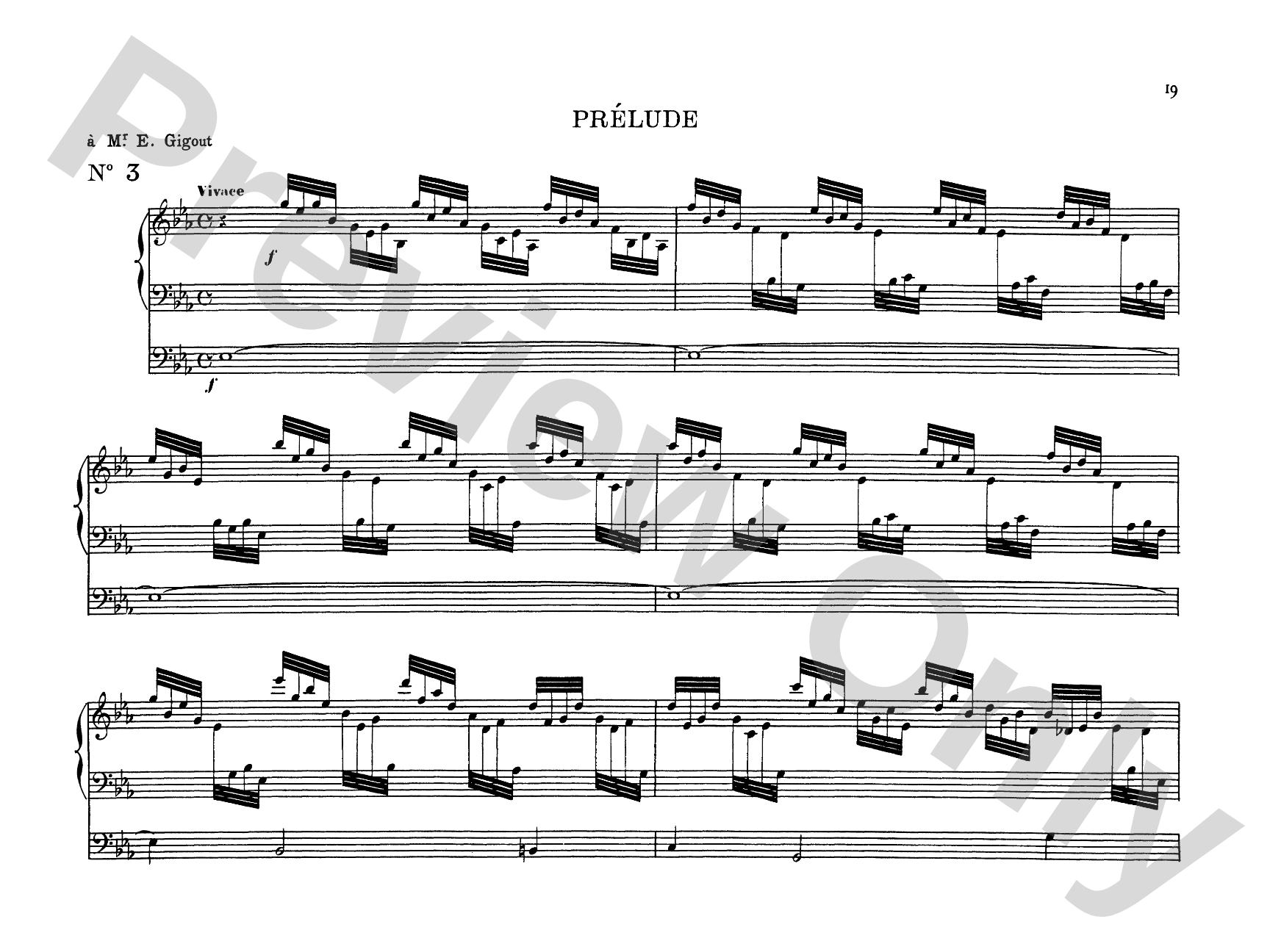 Saint-Saëns: Three Preludes and Fugues, Op. 99