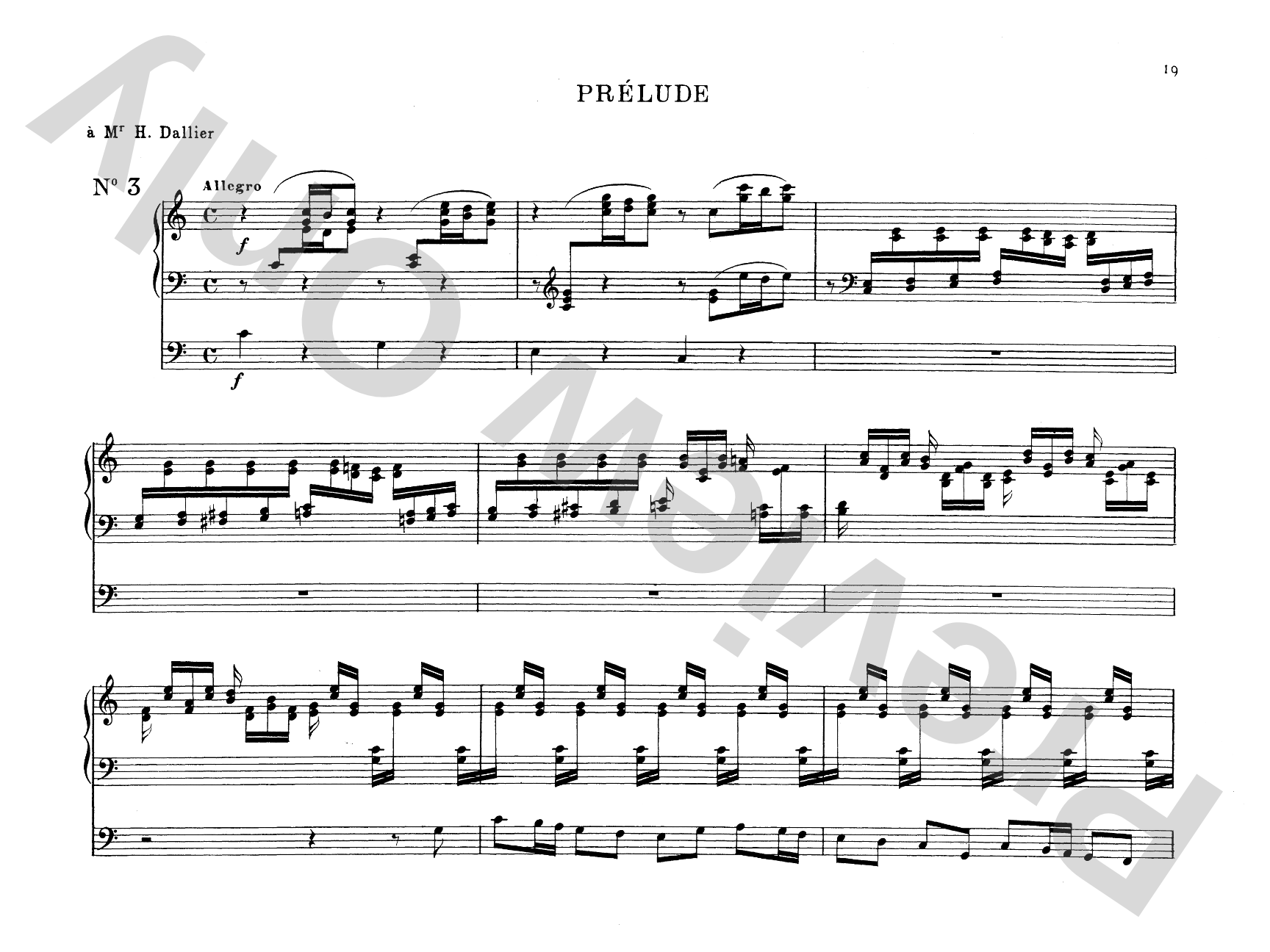 Saint-Saëns: Three Preludes and Fugues, Op. 109