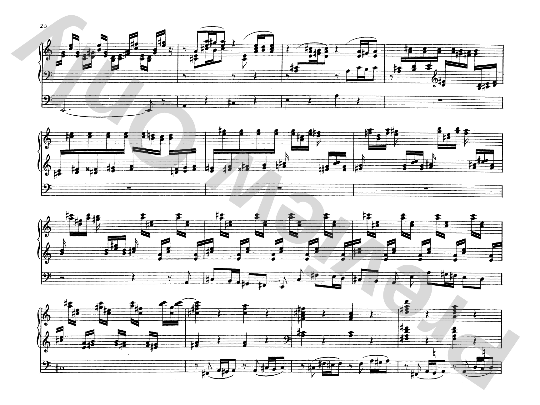 Saint-Saëns: Three Preludes and Fugues, Op. 109