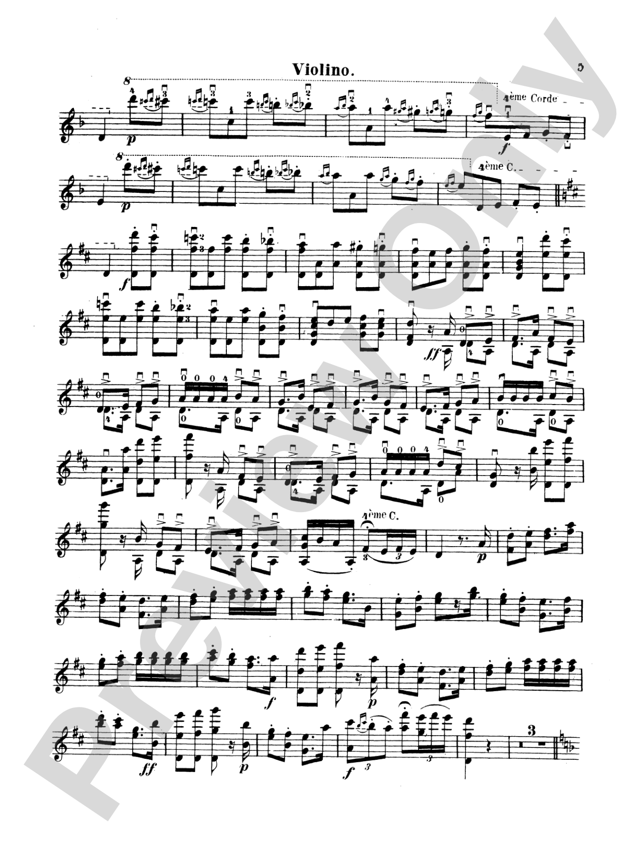 Sarasate: Carmen Fantasy, Op. 25: Violin Book