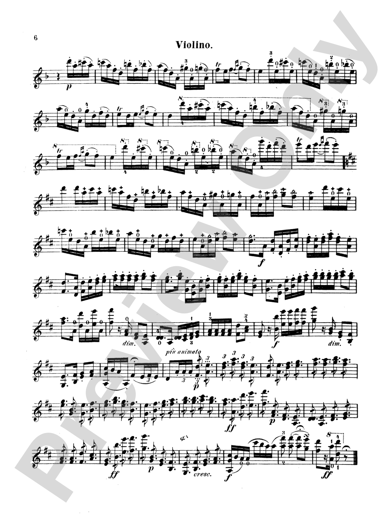 Sarasate: Carmen Fantasy, Op. 25: Violin Book