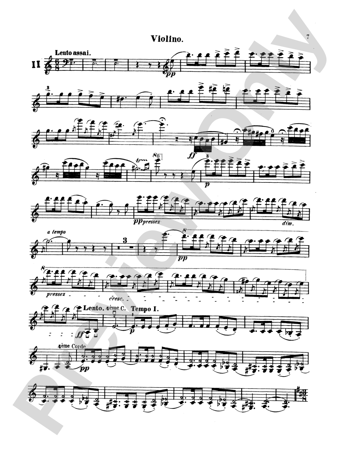 Sarasate: Carmen Fantasy, Op. 25: Violin Book