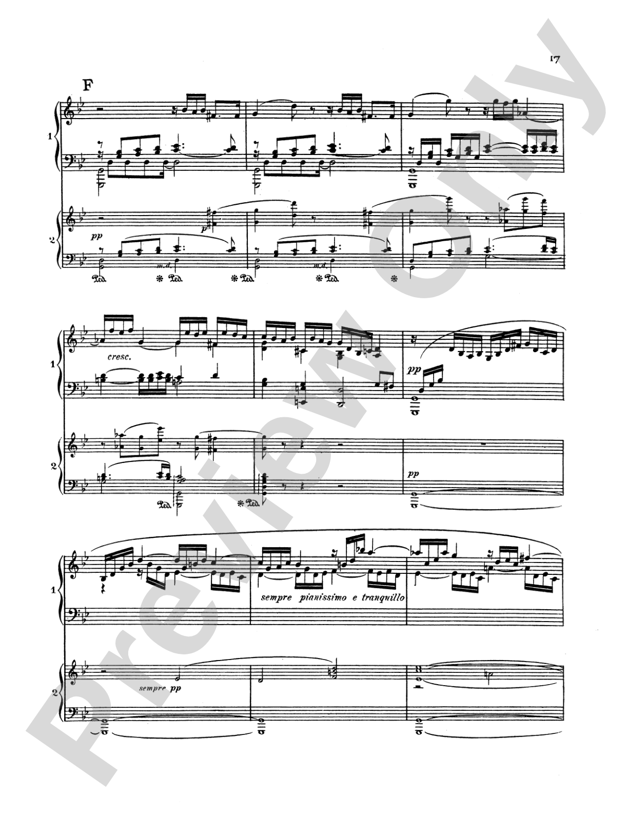 Saint-Saëns: Piano Concerto No. 2 in G Minor, Op. 22: Piano Duo (2 Pianos, 4 Hands) Book (2 copies required)