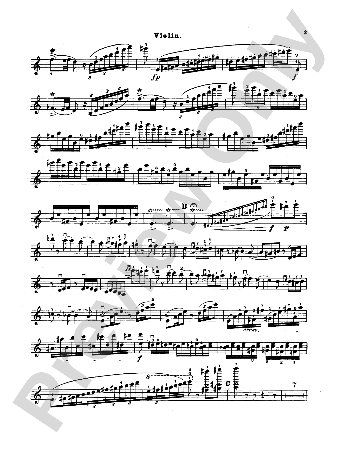 Saint-Saëns: Introduction and Rondo Capriccioso, Op. 28: Violin Book