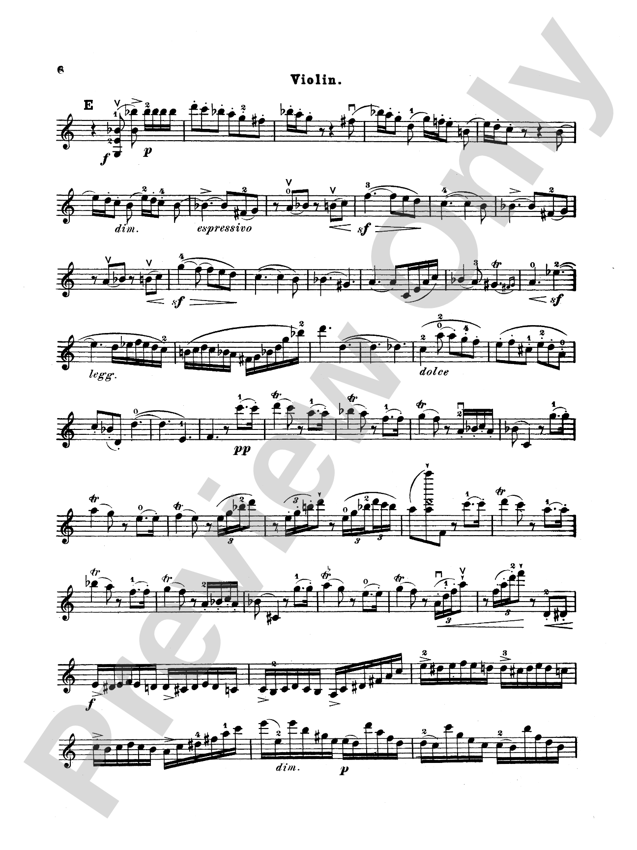 Saint-Saëns: Introduction and Rondo Capriccioso, Op. 28: Violin Book