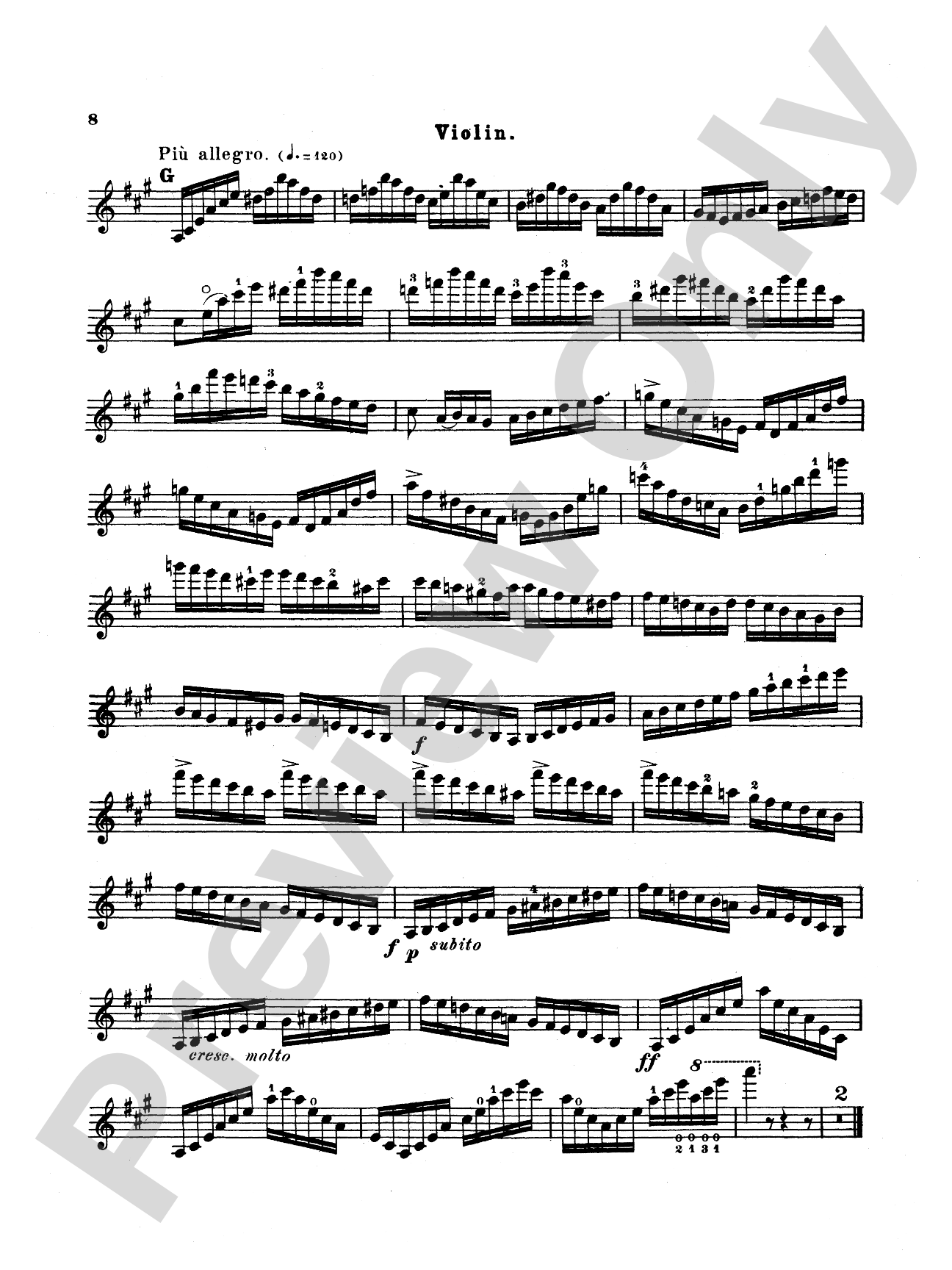 Saint-Saëns: Introduction and Rondo Capriccioso, Op. 28: Violin Book