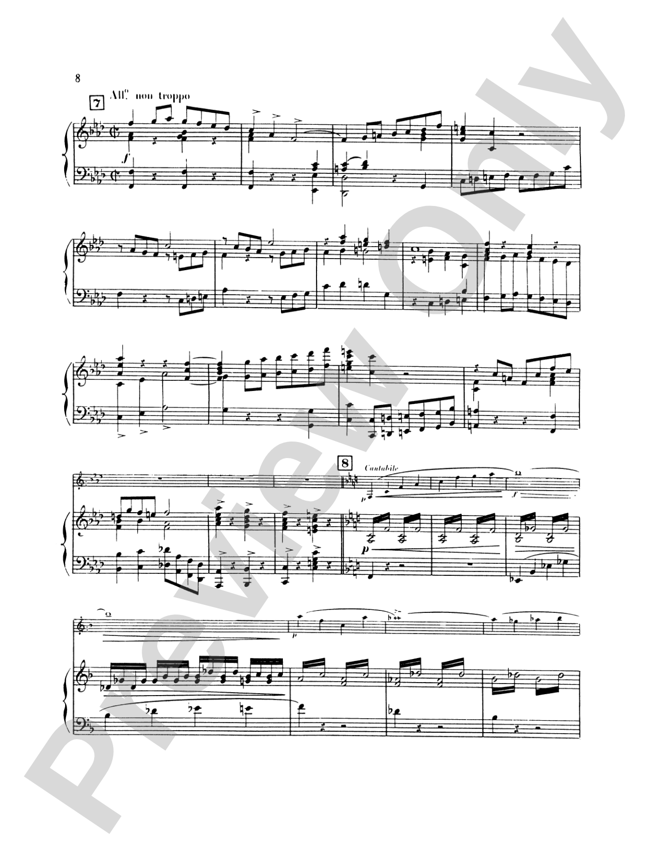 Saint-Saëns: Morceau de Concert, Op. 94: French Horn Part(s)