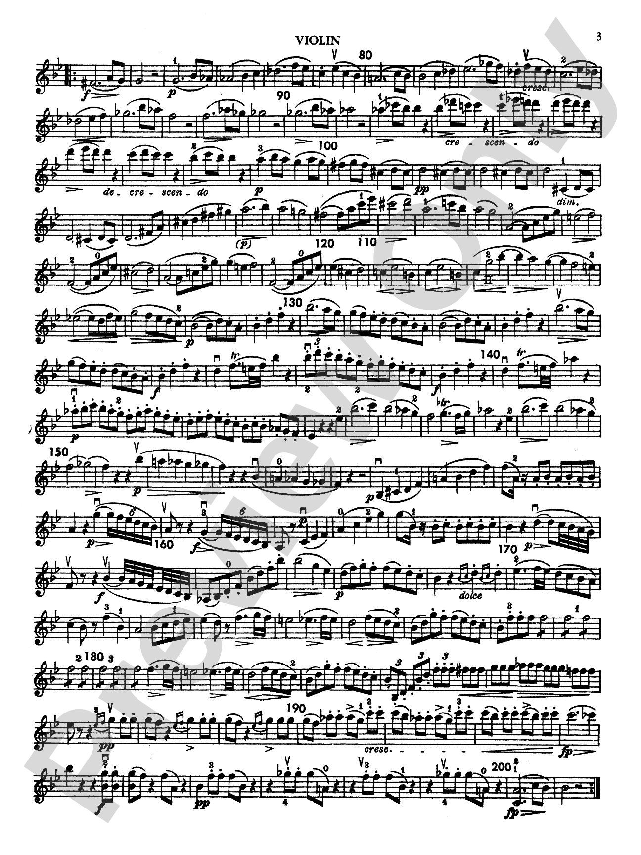 Schubert: Trio No. 1 in B flat Major: String Trio Book