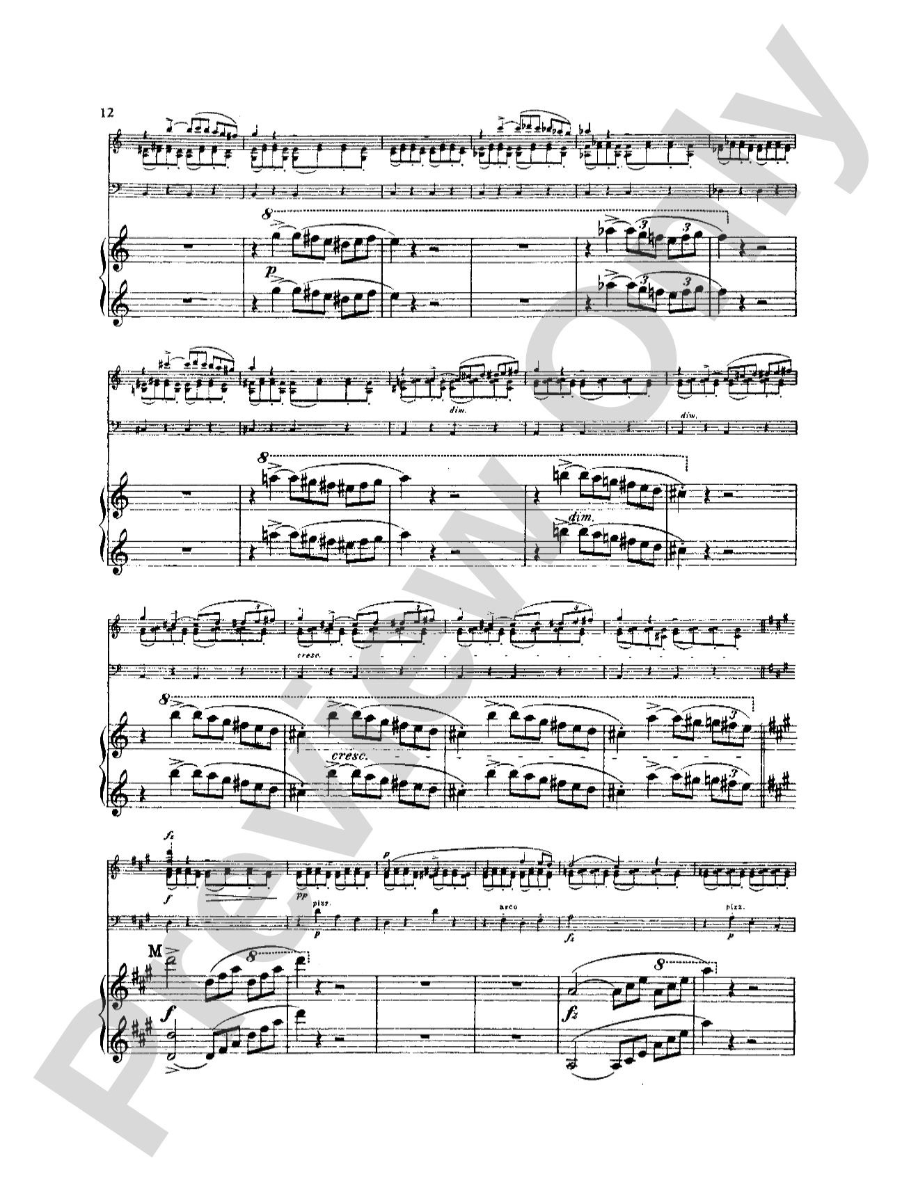 Schubert: "The Trout" Quintet, Op. 114: String Quintet Book