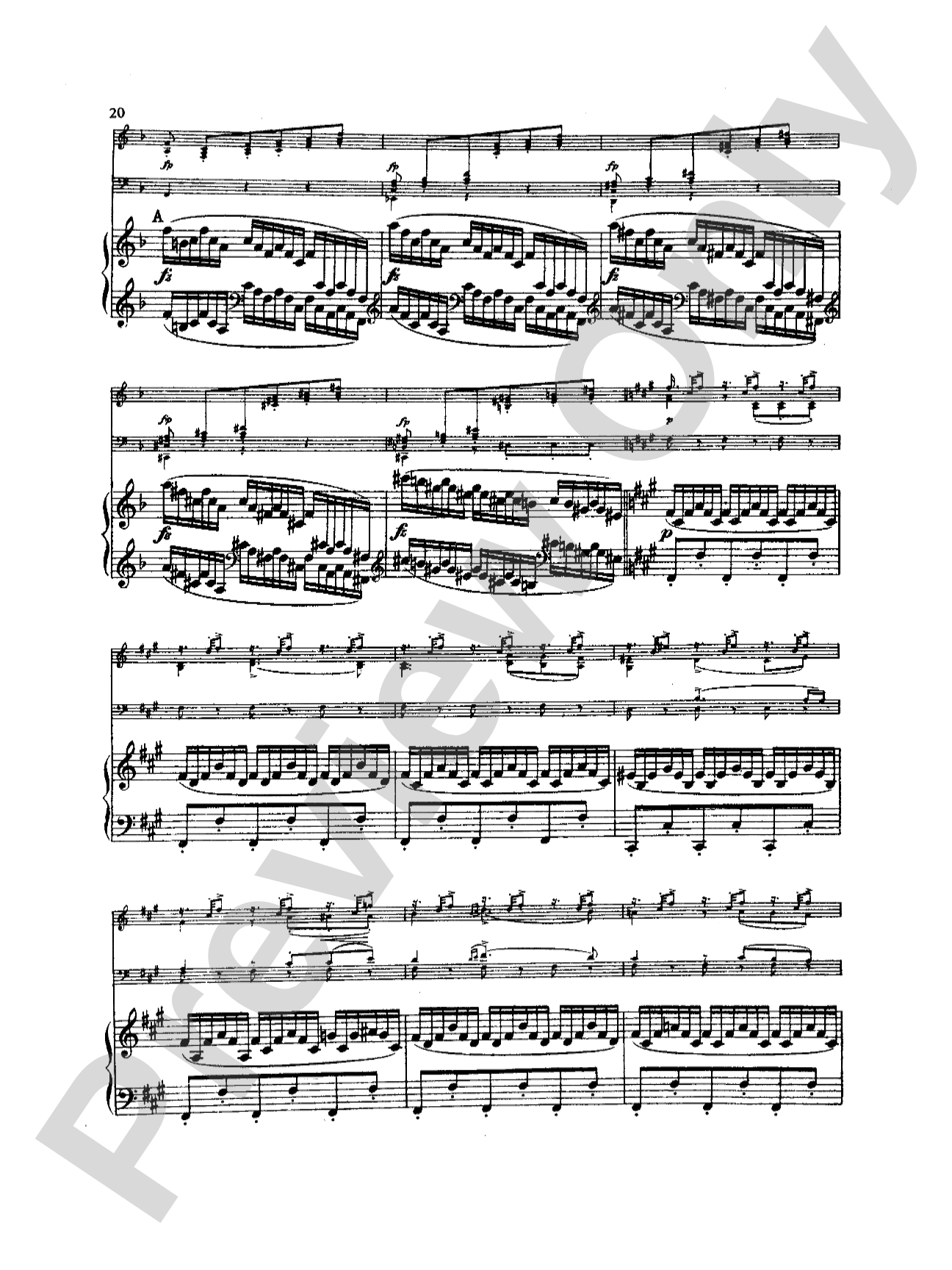 Schubert: "The Trout" Quintet, Op. 114: String Quintet Book