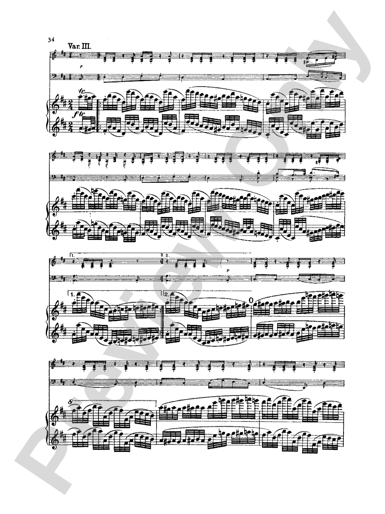 Schubert: "The Trout" Quintet, Op. 114: String Quintet Book