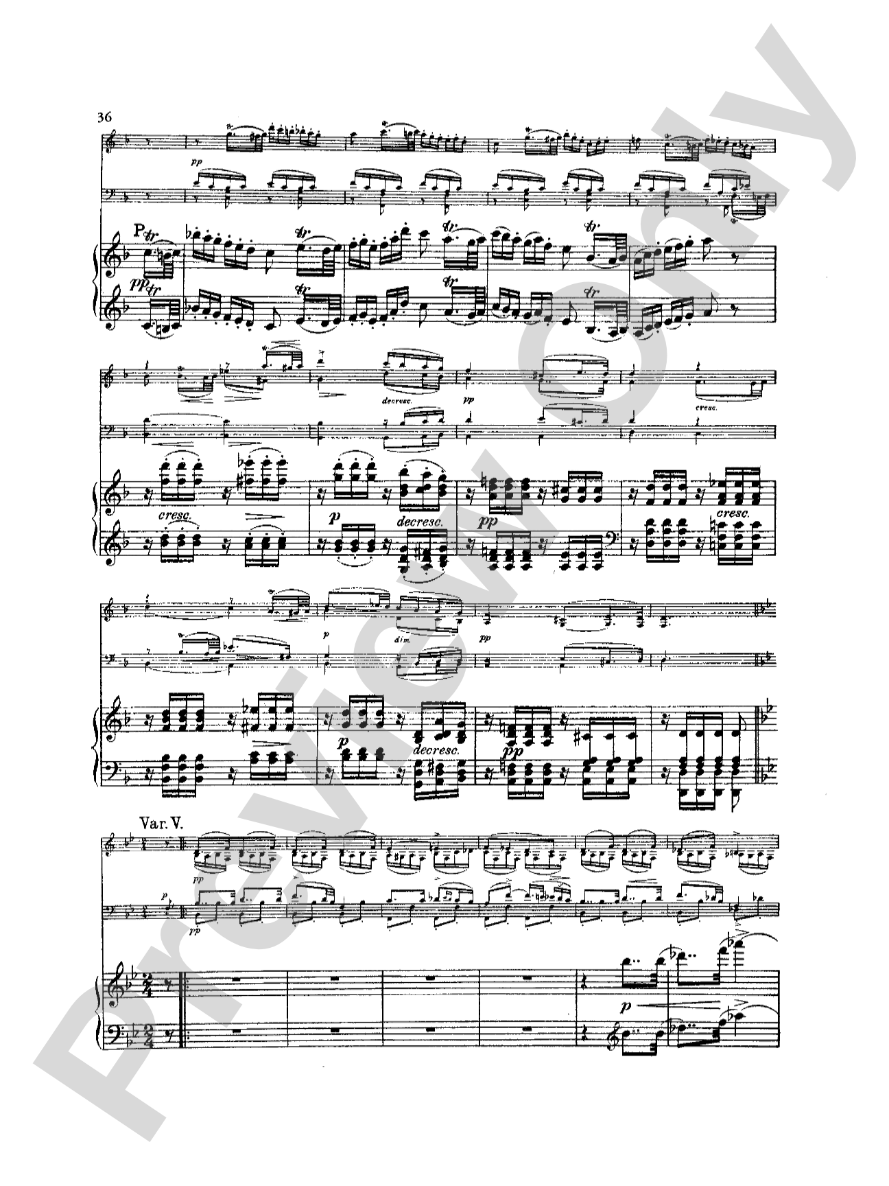 Schubert: "The Trout" Quintet, Op. 114: String Quintet Book