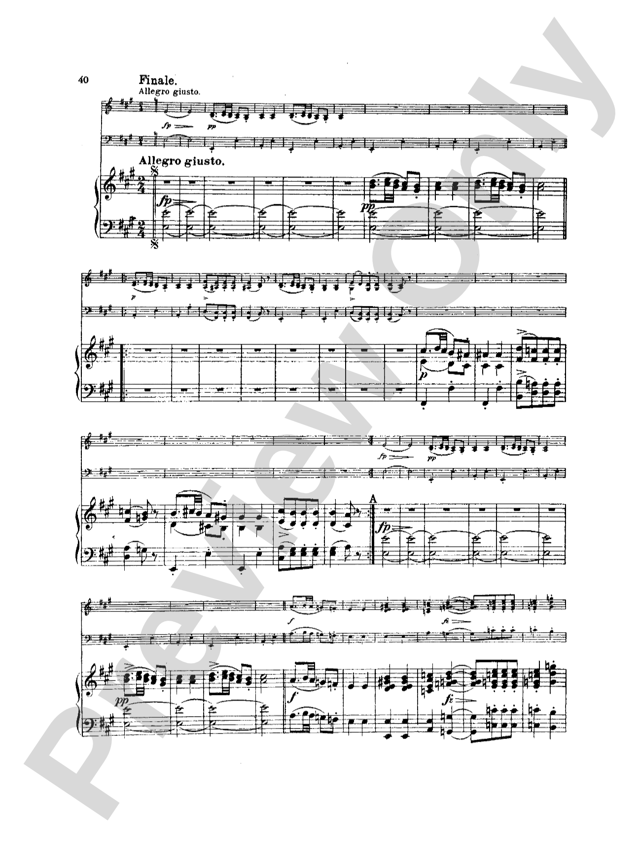 Schubert: "The Trout" Quintet, Op. 114: String Quintet Book