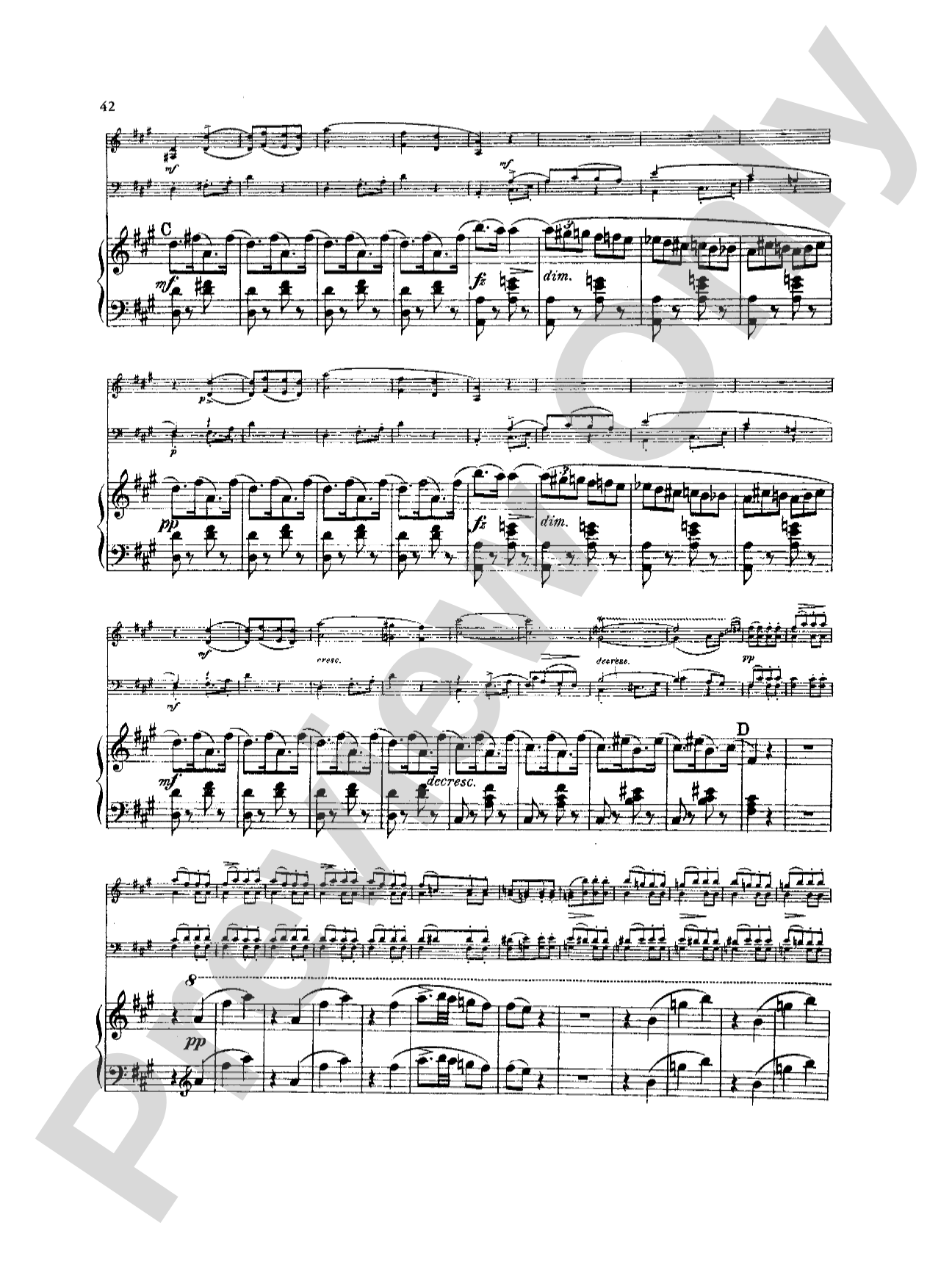 Schubert: "The Trout" Quintet, Op. 114: String Quintet Book