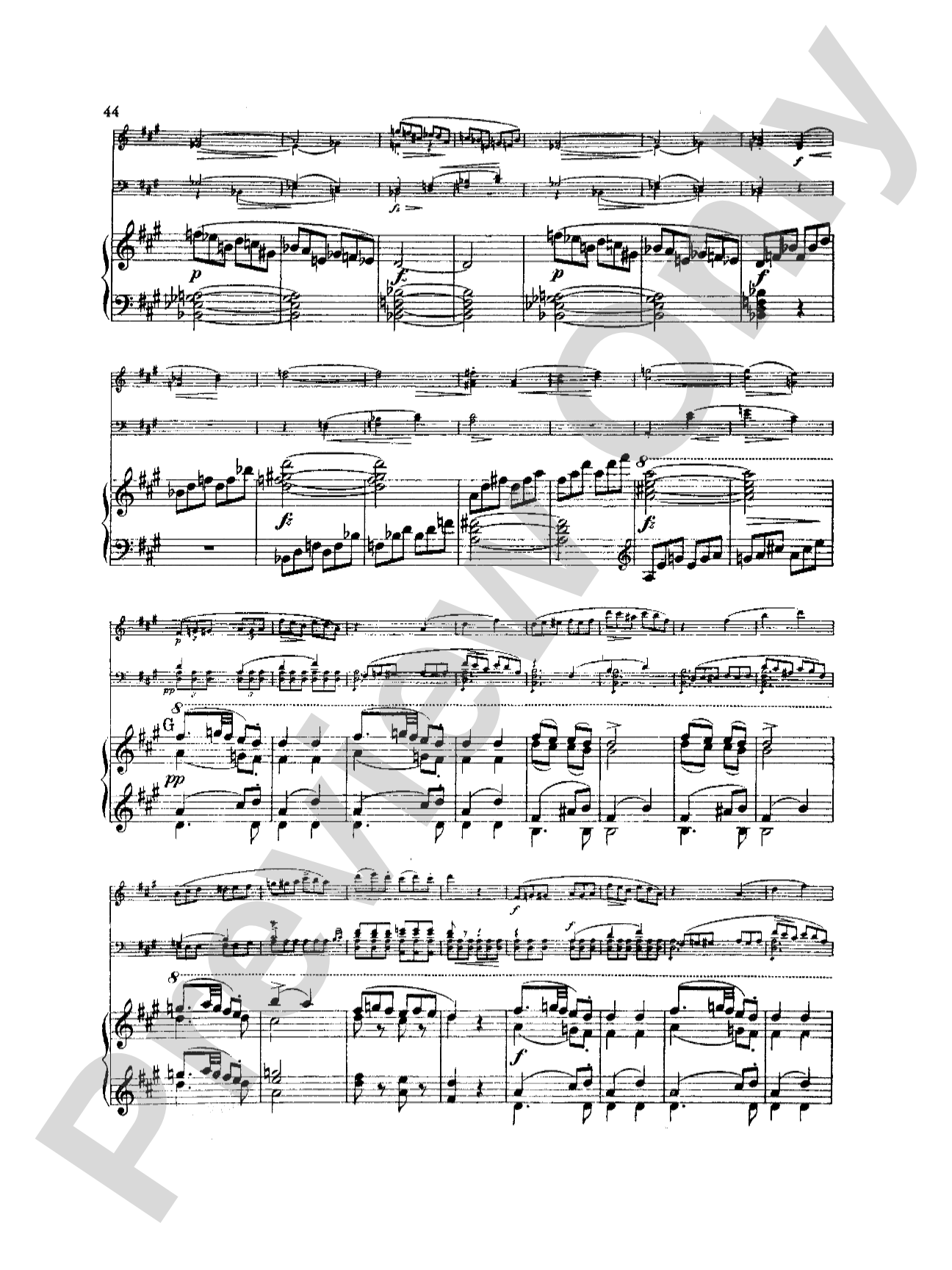 Schubert: "The Trout" Quintet, Op. 114: String Quintet Book