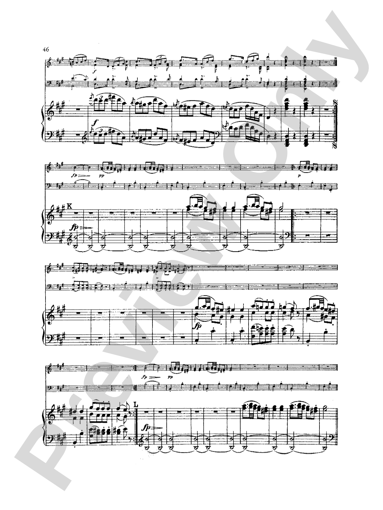 Schubert: "The Trout" Quintet, Op. 114: String Quintet Book