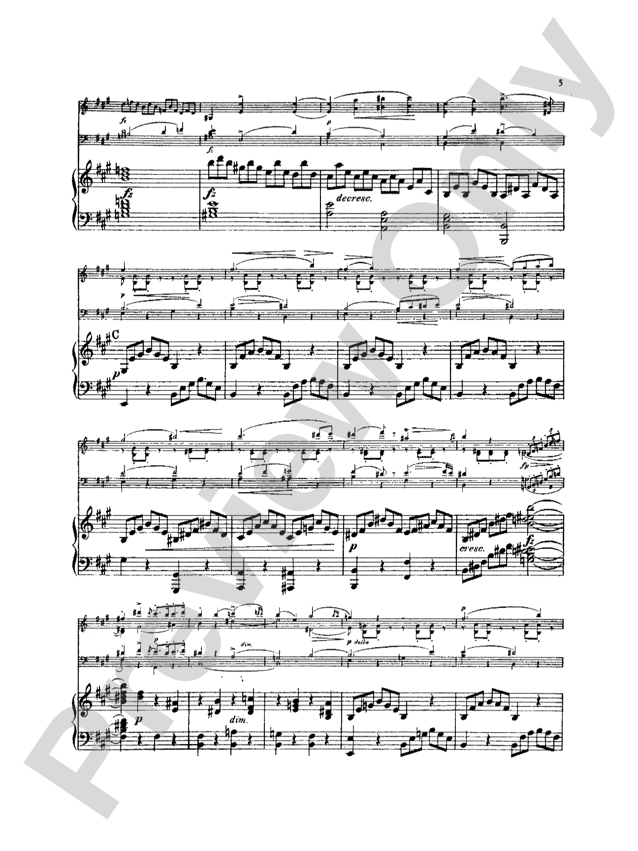 Schubert: "The Trout" Quintet, Op. 114: String Quintet Book