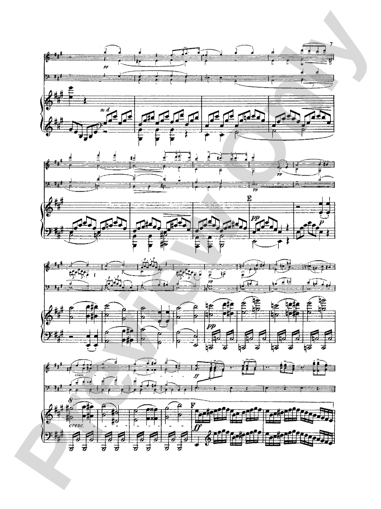 Schubert: "The Trout" Quintet, Op. 114: String Quintet Book