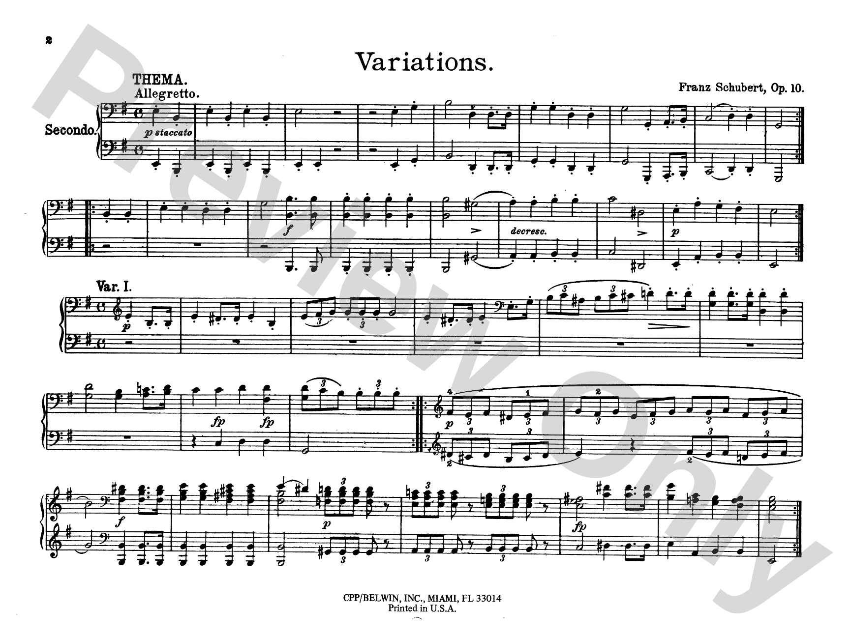 Schubert: Original Compositions for Four Hands, Volume I: Piano Duet (1 Piano, 4 Hands) Comb Bound Book