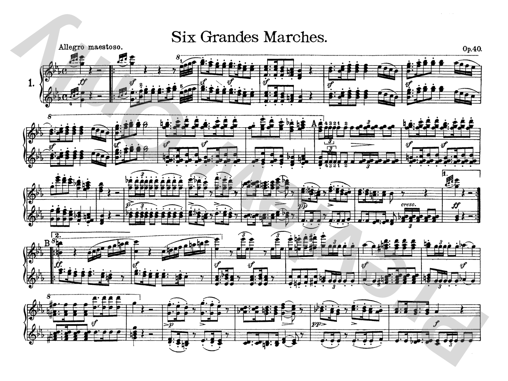 Schubert: Original Compositions for Four Hands, Volume I