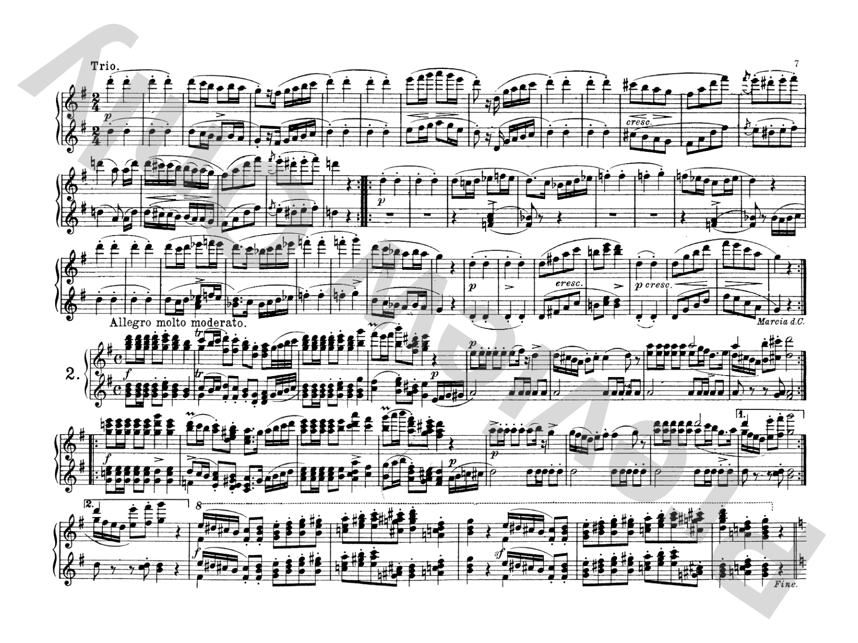 Schubert: Original Compositions for Four Hands, Volume II: Piano Duet (1 Piano, 4 Hands) Comb Bound Book