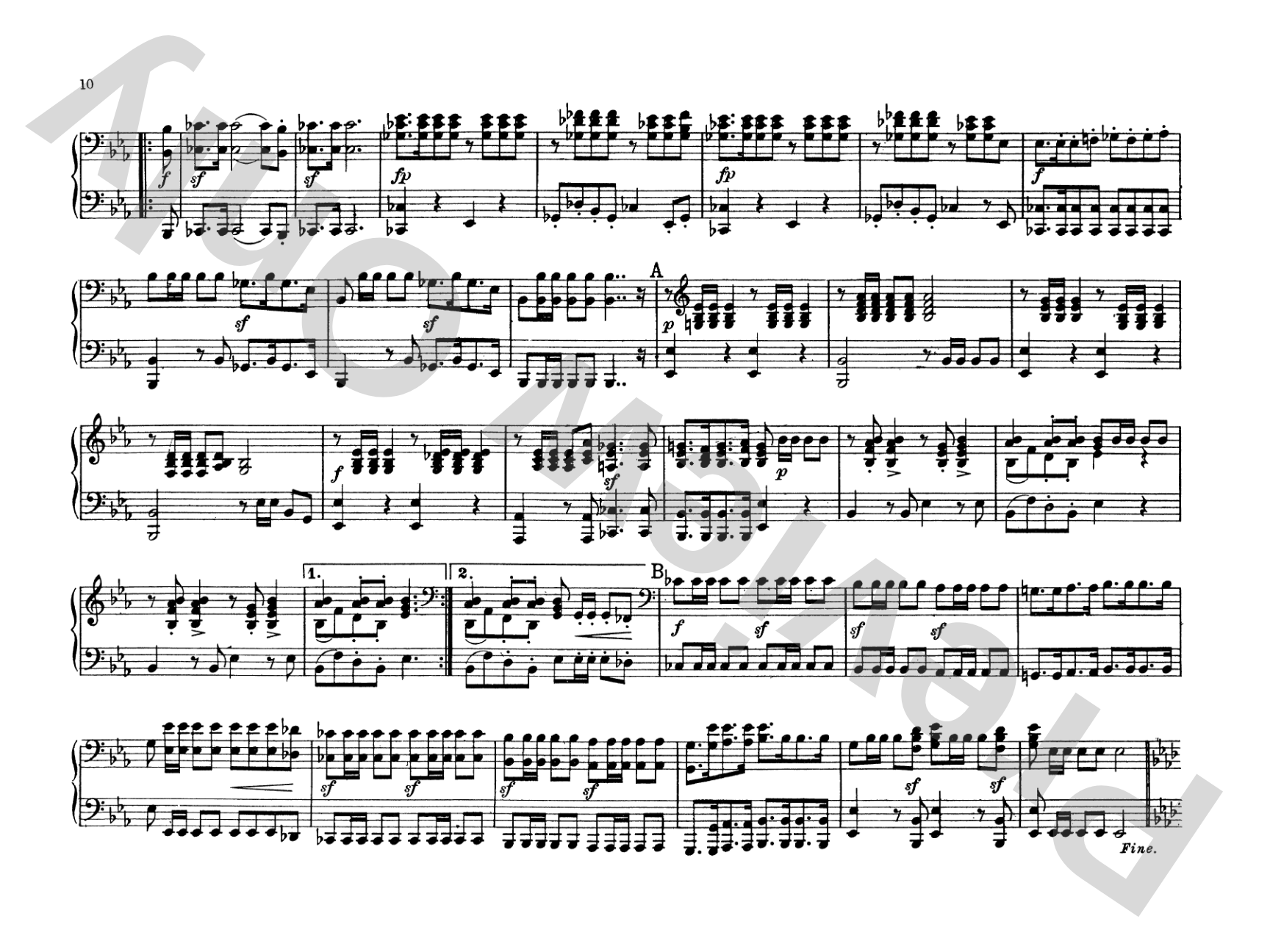 Schubert: Original Compositions for Four Hands, Volume II: Piano Duet (1 Piano, 4 Hands) Comb Bound Book