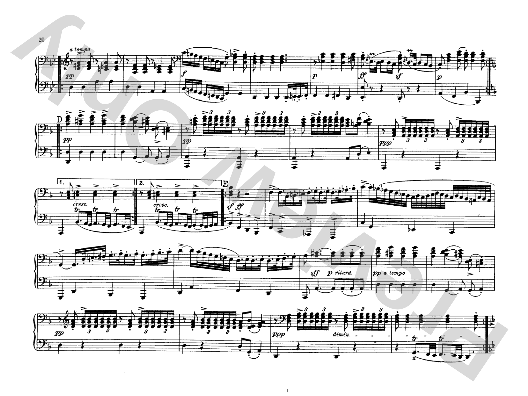 Schubert: Original Compositions for Four Hands, Volume II