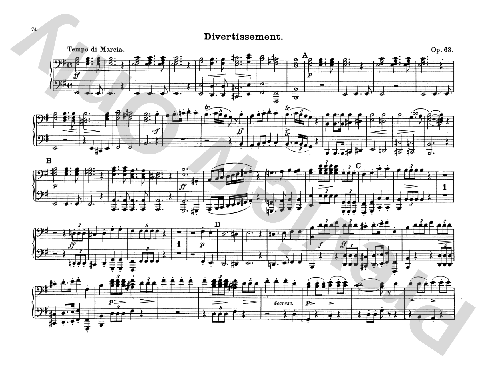 Schubert: Original Compositions for Four Hands, Volume II