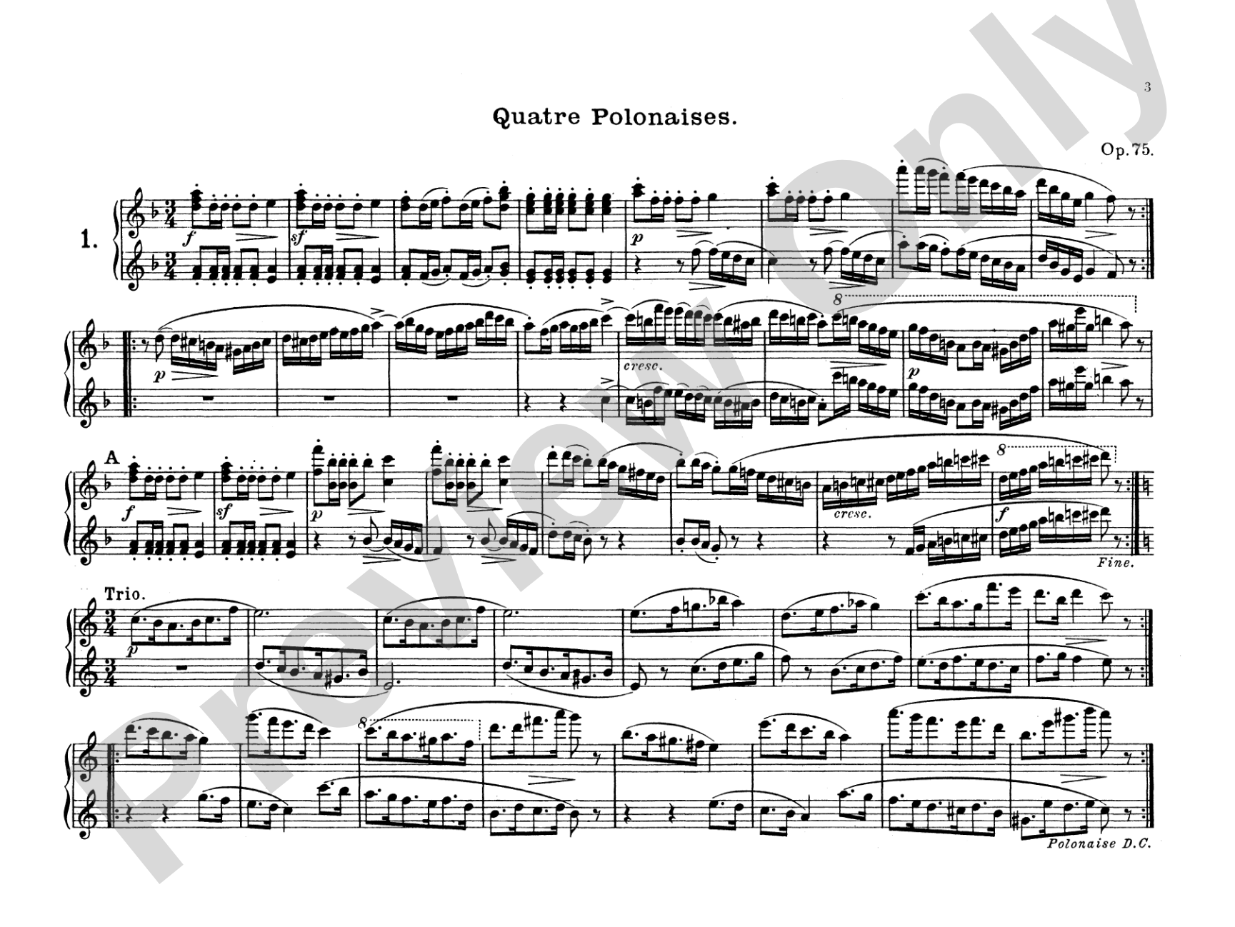 Schubert: Original Compositions for Four Hands, Volume III