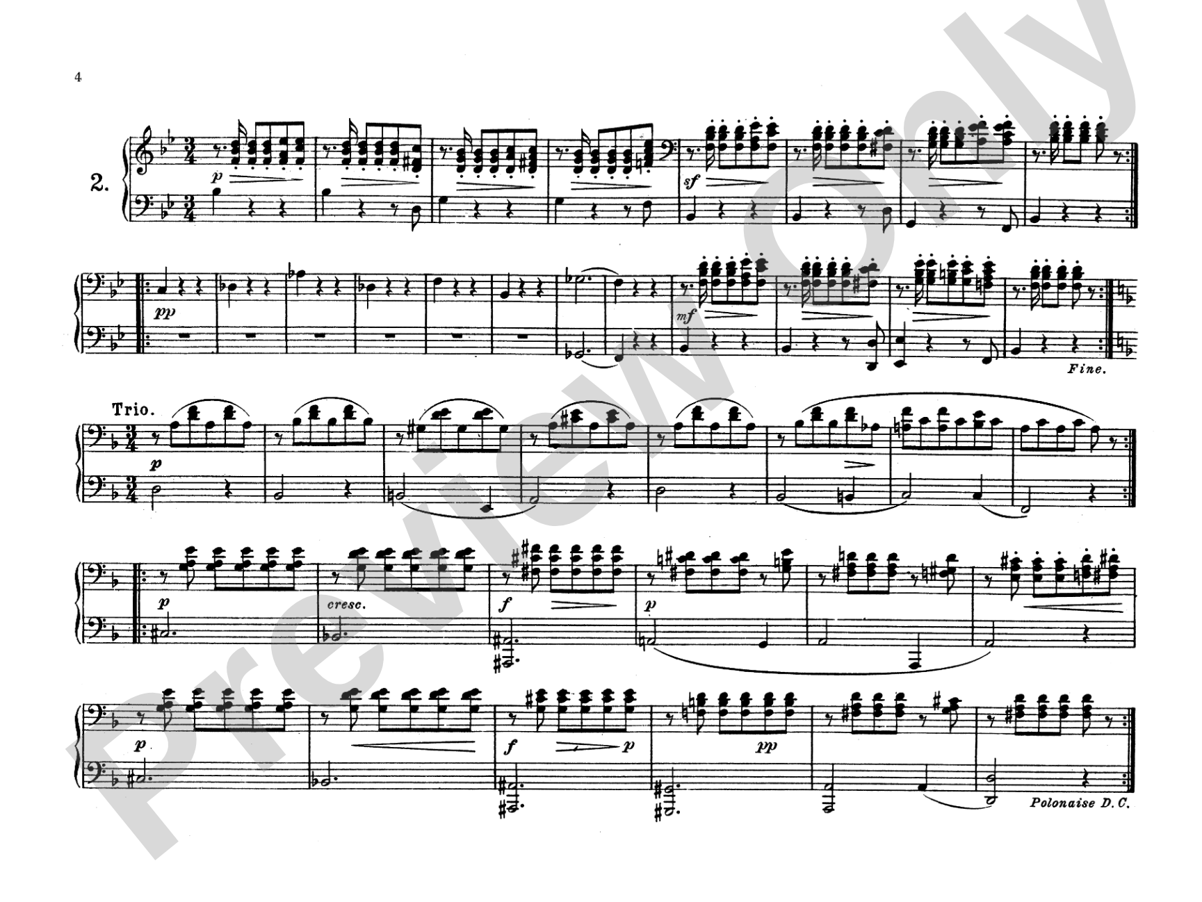 Schubert: Original Compositions for Four Hands, Volume III