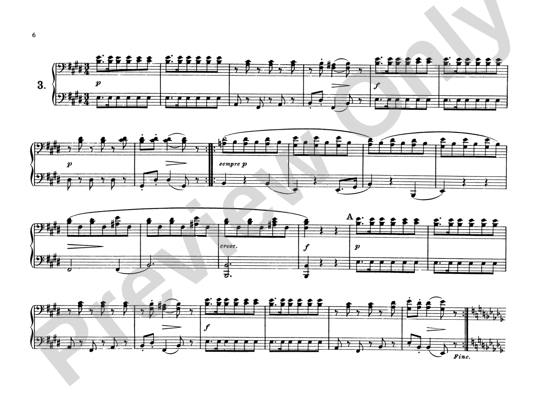Schubert: Original Compositions for Four Hands, Volume III