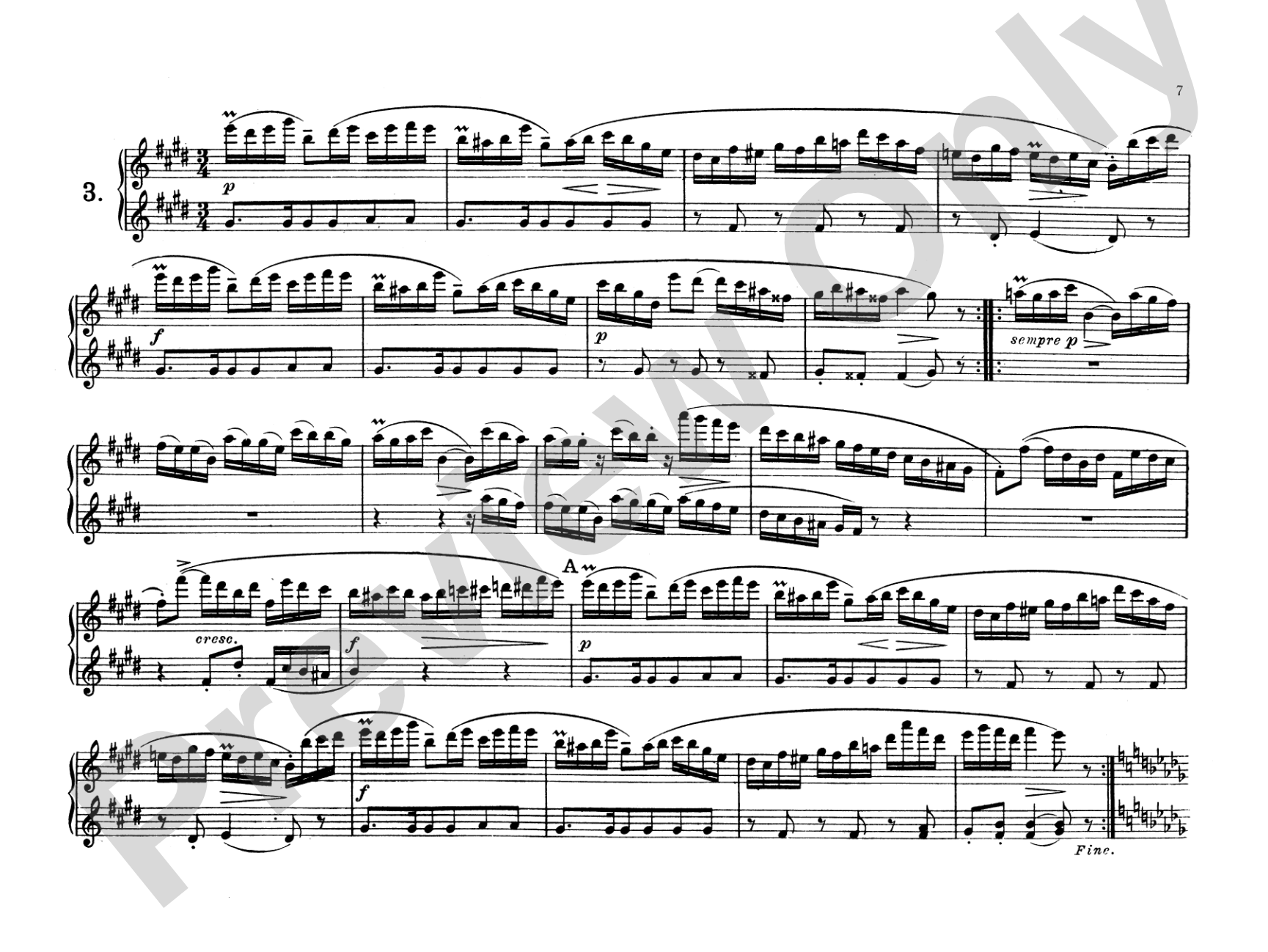 Schubert: Original Compositions for Four Hands, Volume III